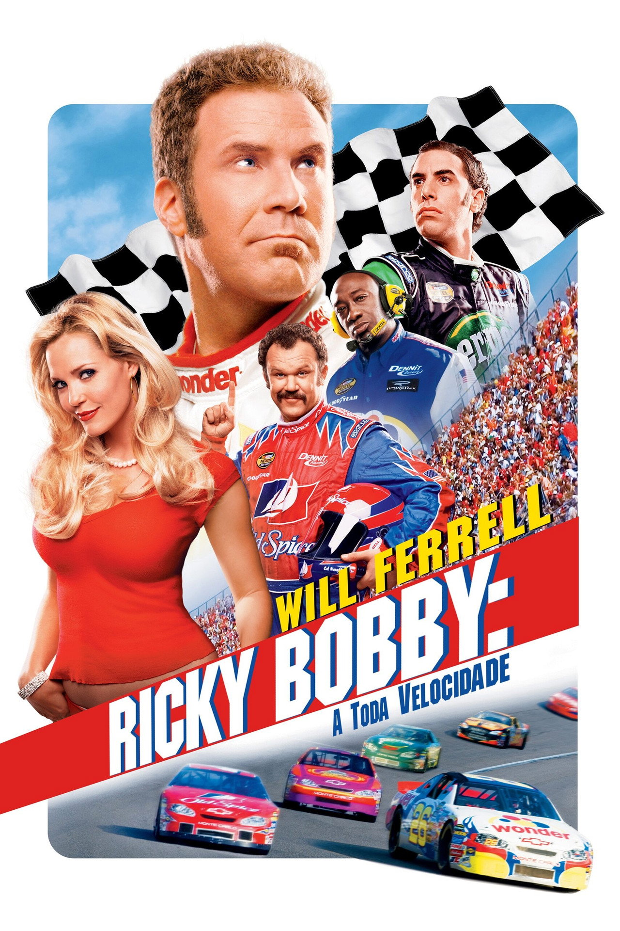 Pôster de Ricky Bobby: A Toda Velocidade