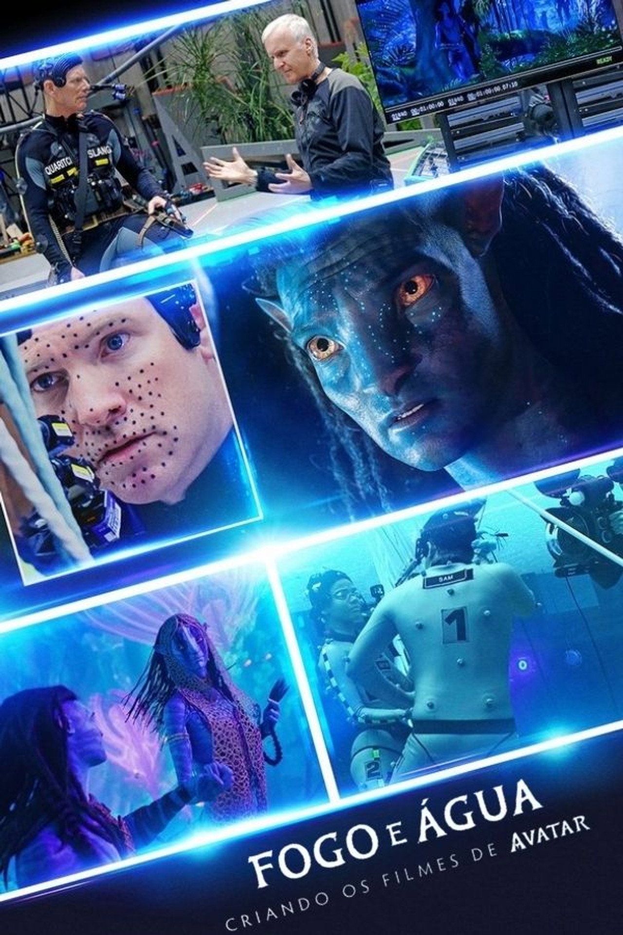 Pôster de Fogo e Água: Criando os Filmes de Avatar