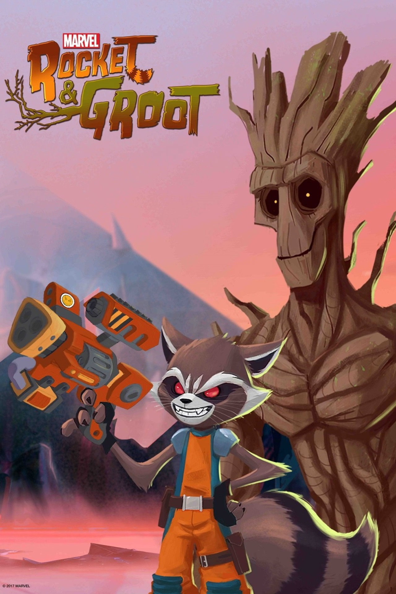 Pôster de Marvel's Rocket & Groot