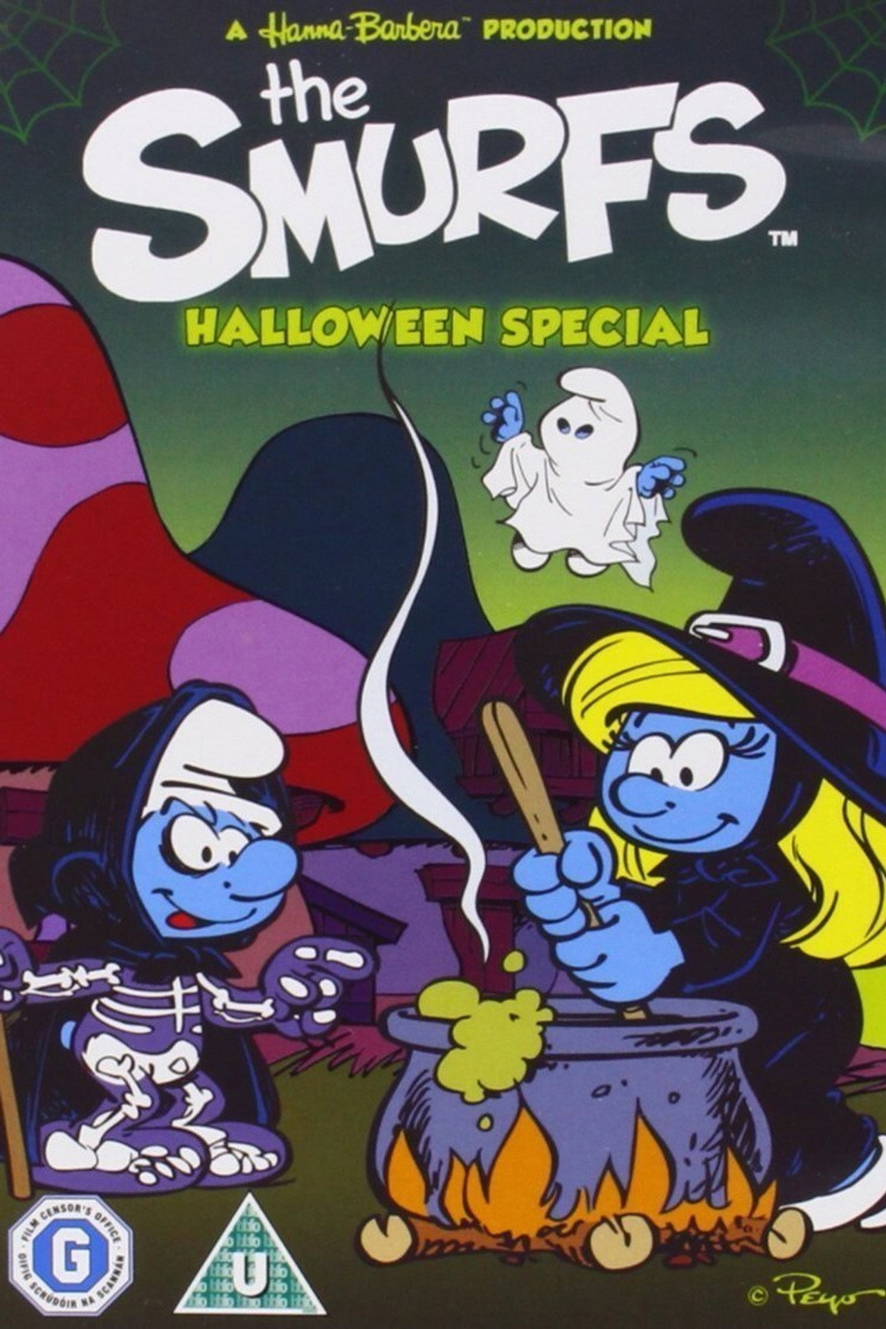 Pôster de The Smurfs Halloween Special