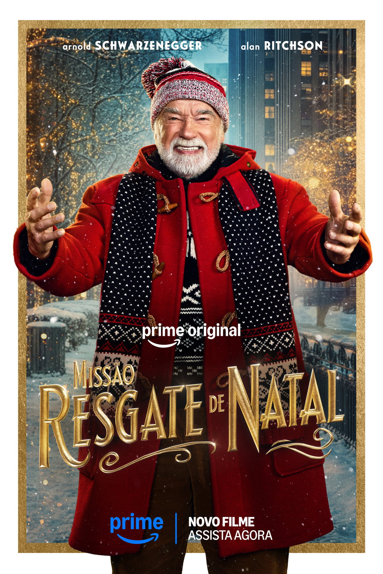 Pôster de Missão Resgate de Natal
