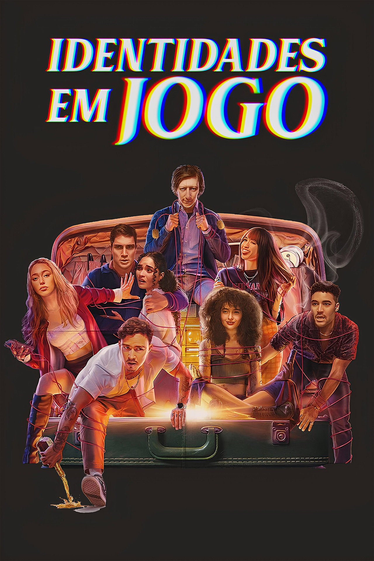 Pôster de Identidades em Jogo