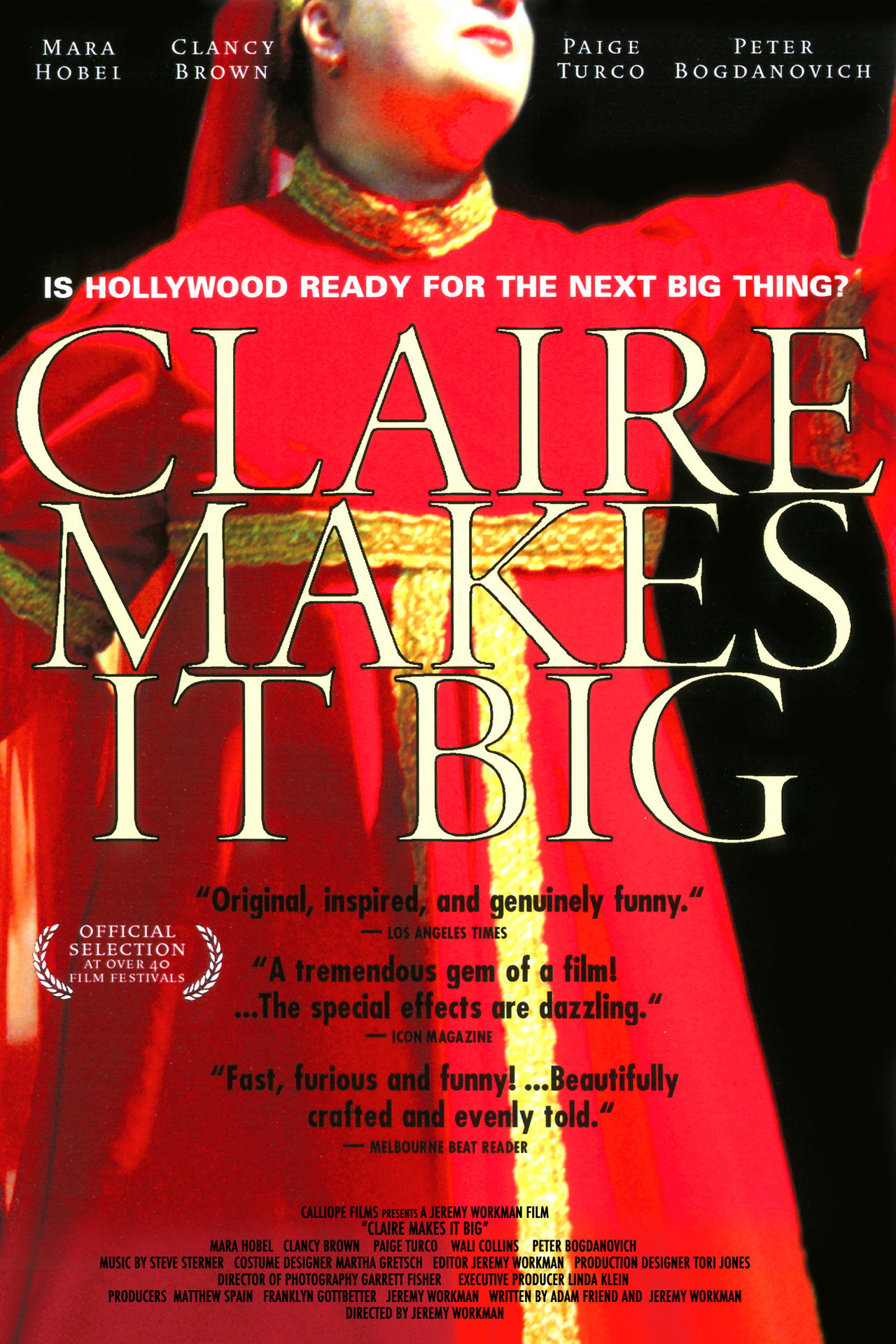 Pôster de Claire Makes It Big
