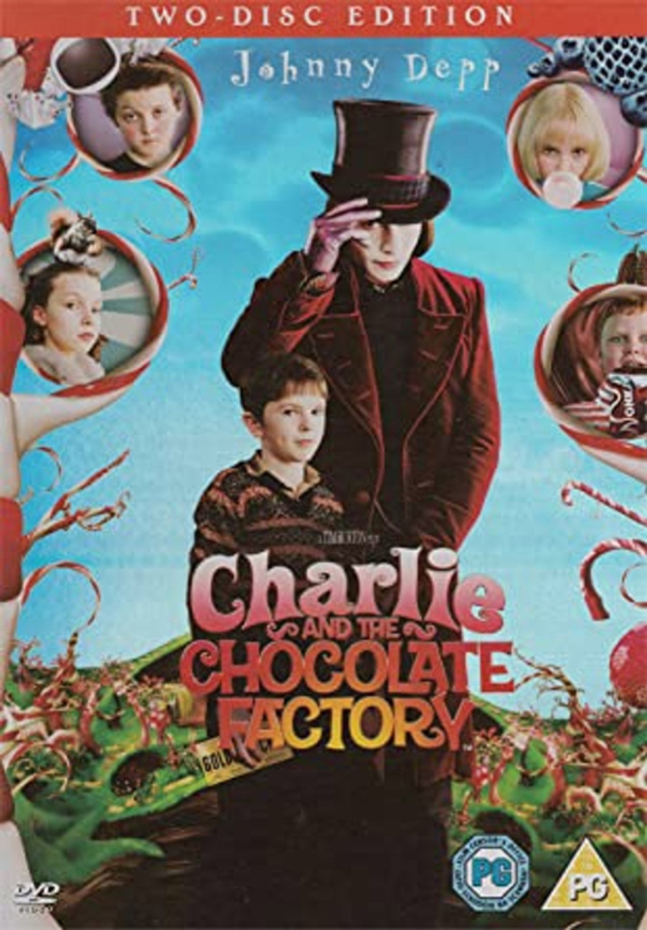 Pôster de Charlie and the Chocolate Factory: Different Faces, Different Flavors
