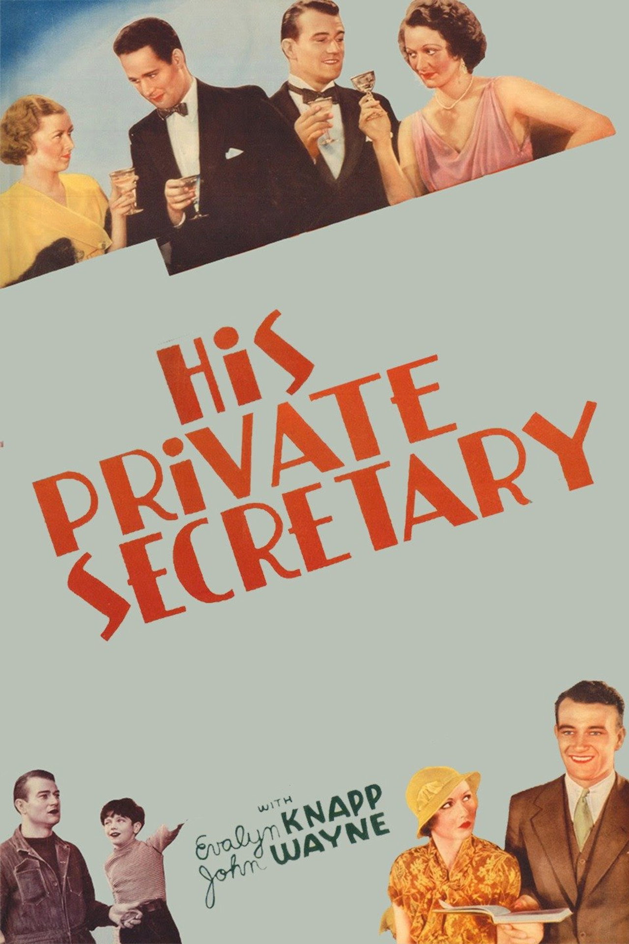 Pôster de His Private Secretary