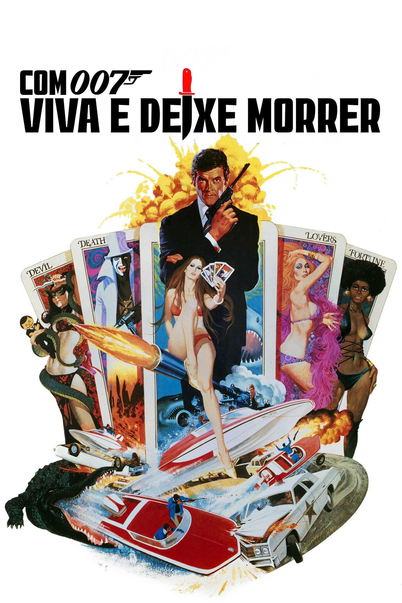 Pôster de Com 007 Viva e Deixe Morrer