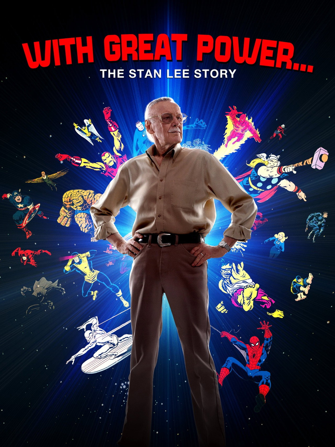 Pôster de Com Grandes Poderes: A História de Stan Lee