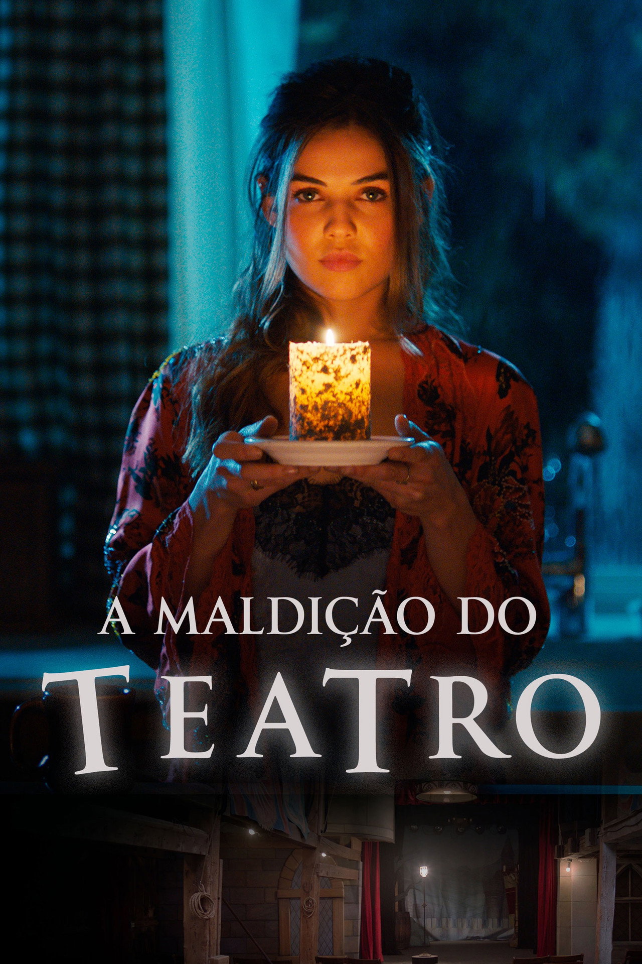 Pôster de A Maldição do Teatro