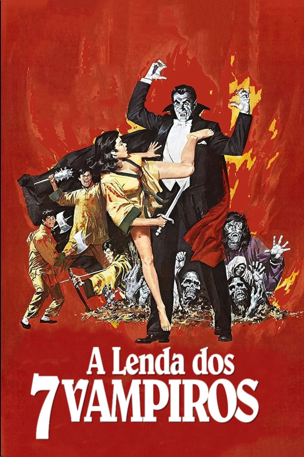Pôster de A Lenda dos Sete Vampiros