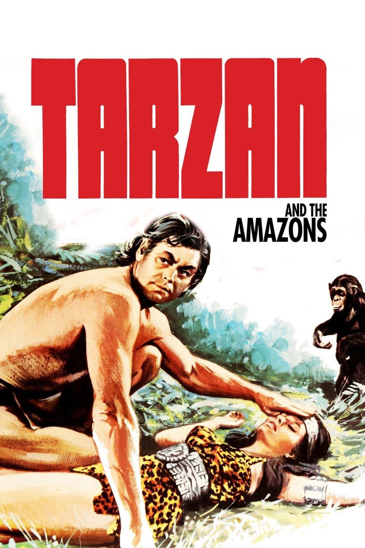 Pôster de Tarzan e as Amazonas
