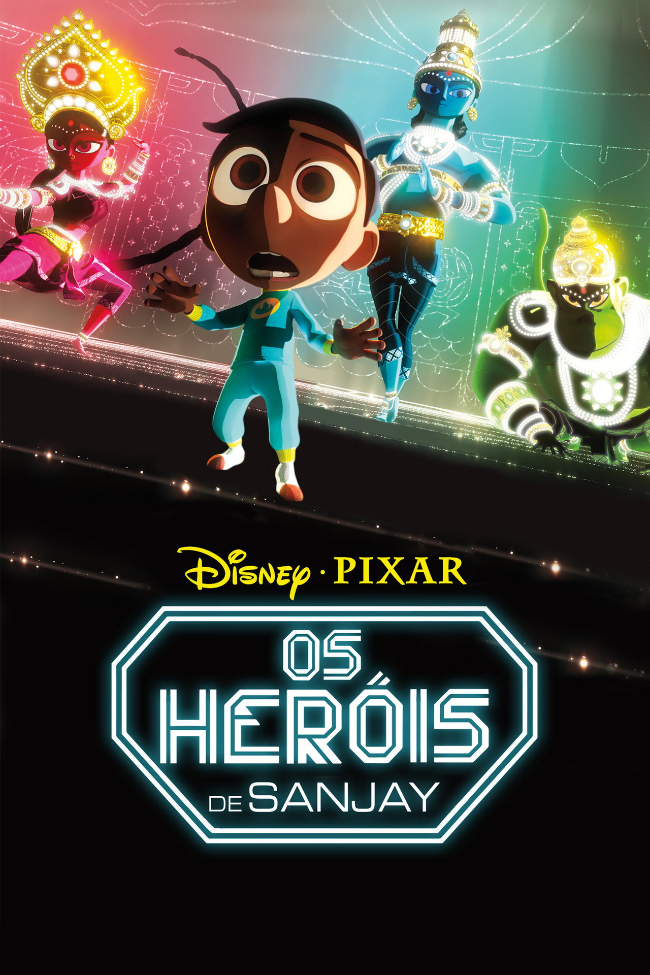Pôster de Os Heróis de Sanjay