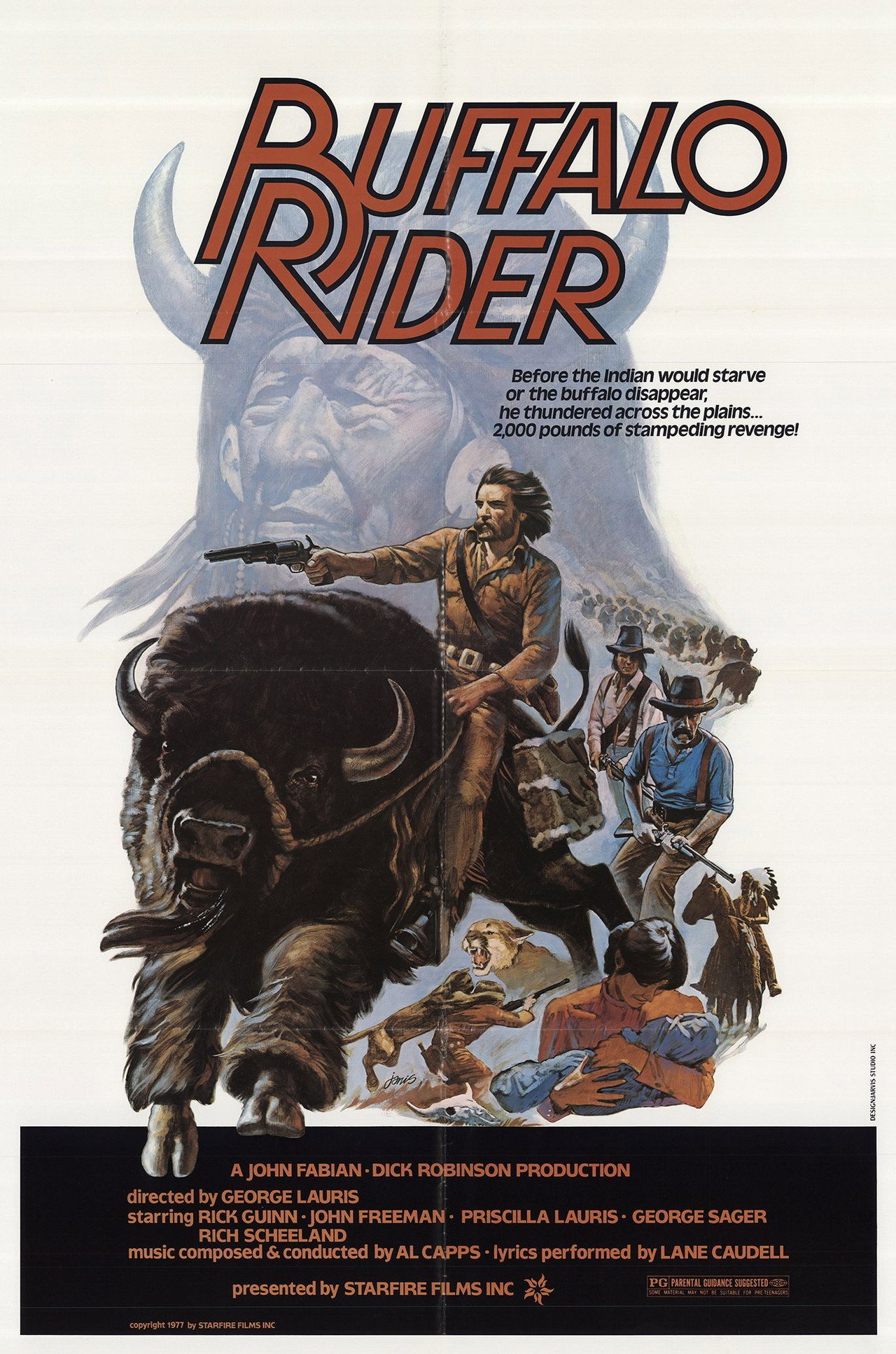 Pôster de Buffalo Rider