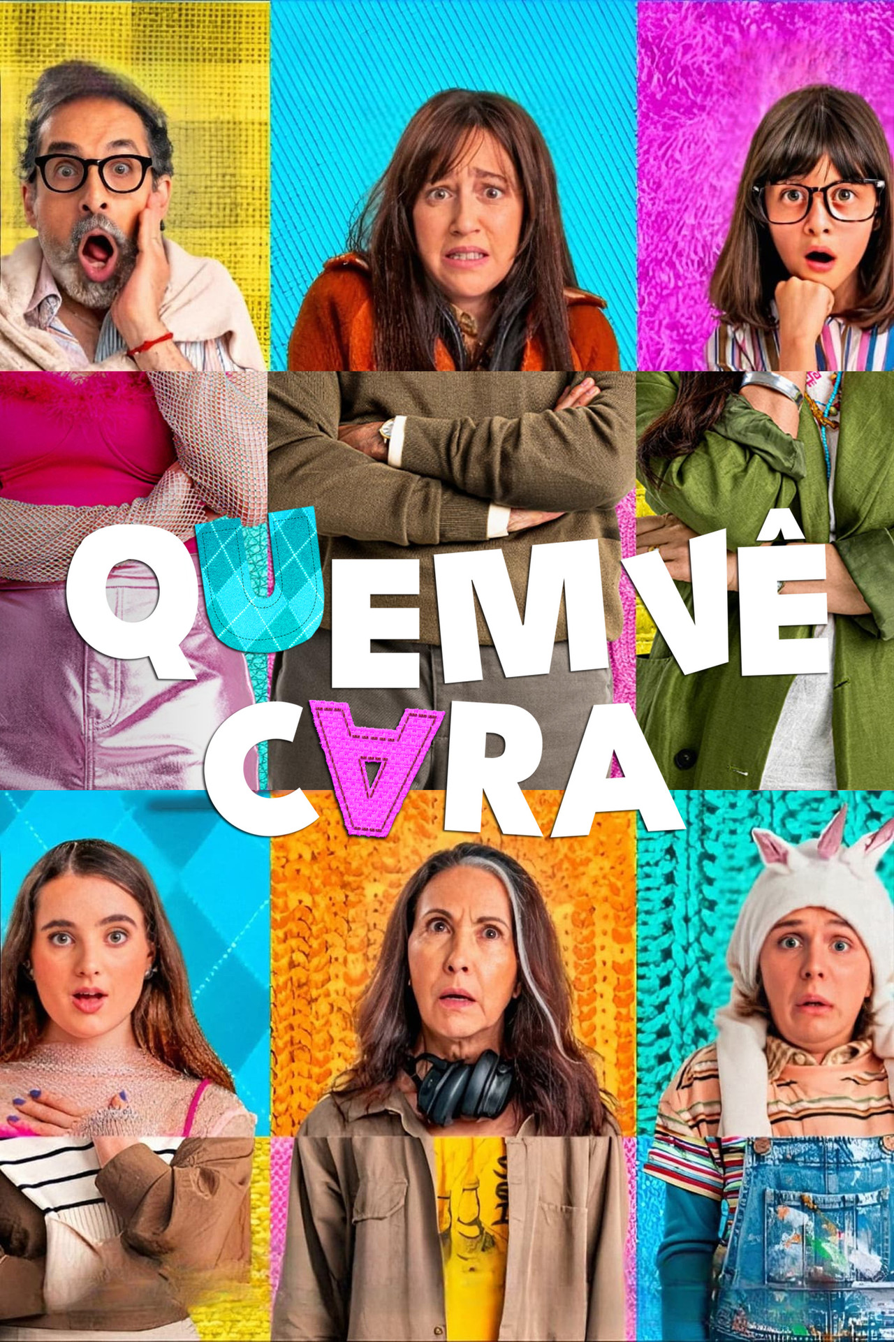 Pôster de Quem Vê Cara