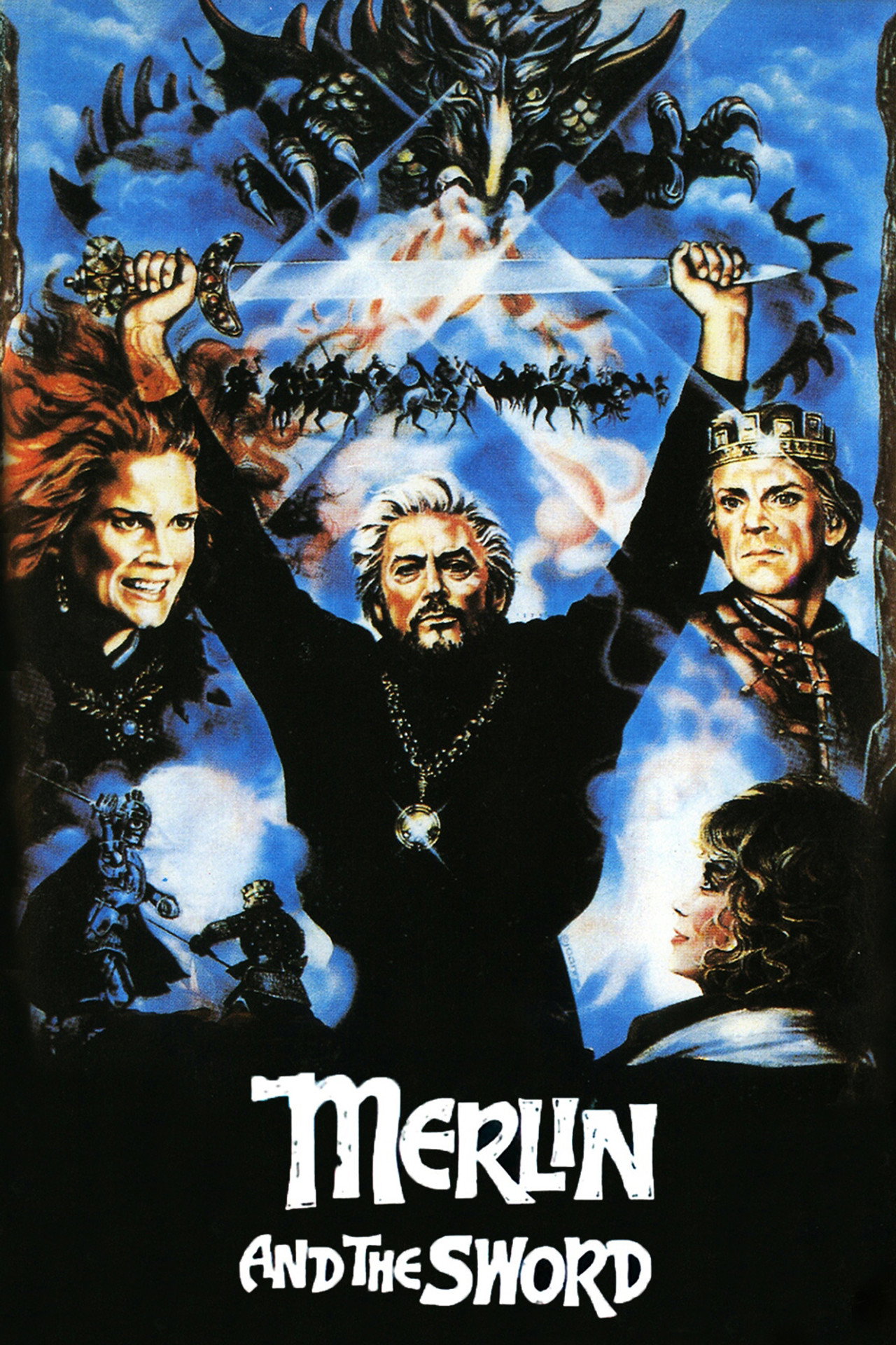Pôster de Merlin e a Espada