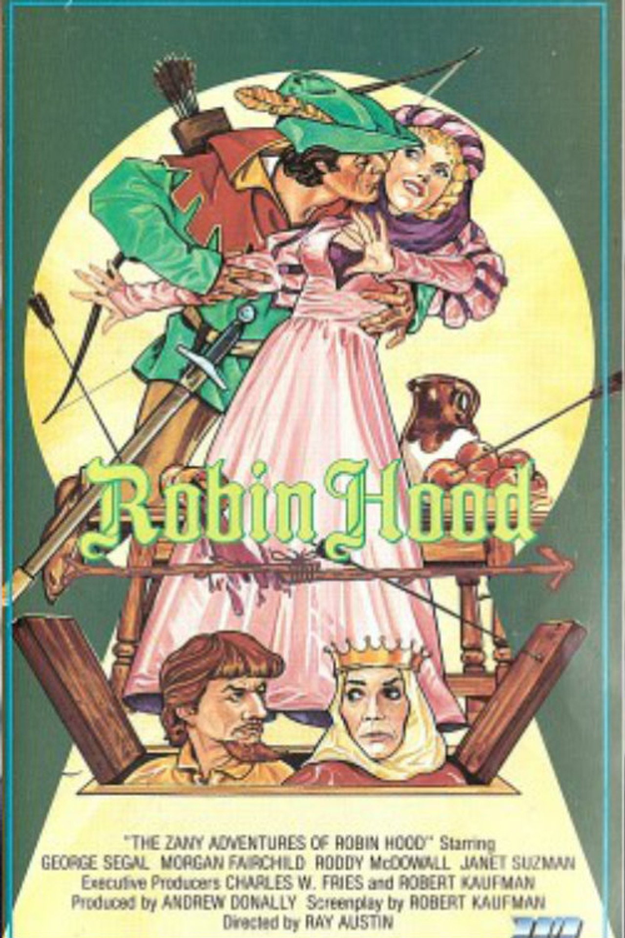 Pôster de The Zany Adventures of Robin Hood