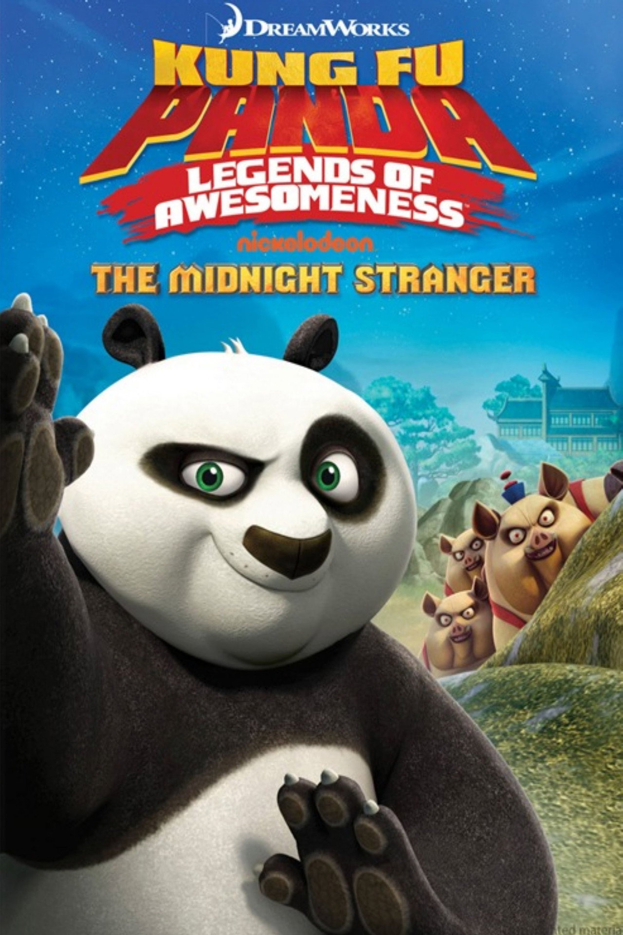 Pôster de Kung Fu Panda | Legends of Awesomeness: The Midnight Stranger Vol.4