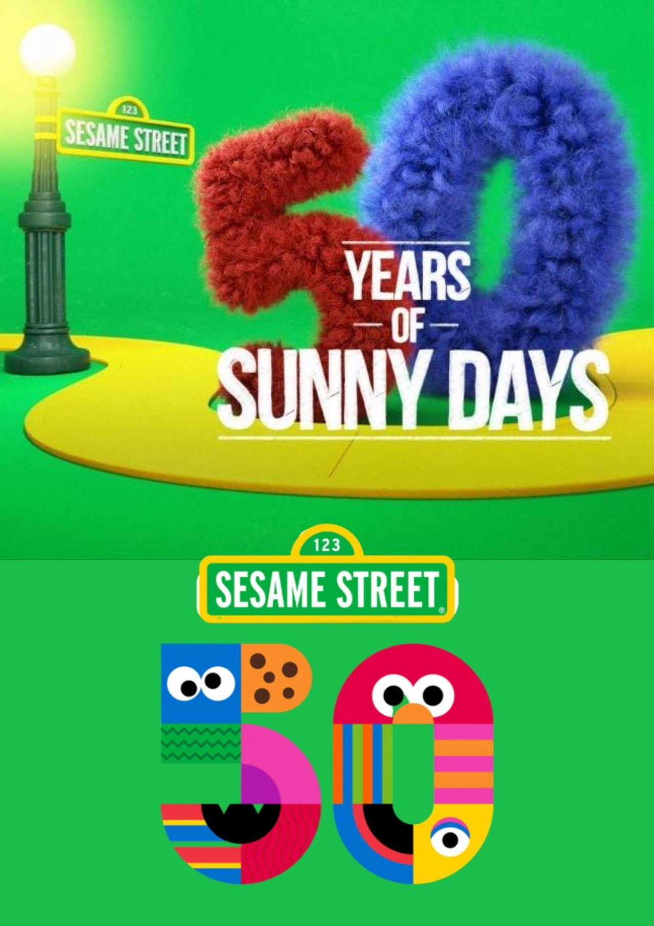 Pôster de Sesame Street: 50 Years of Sunny Days