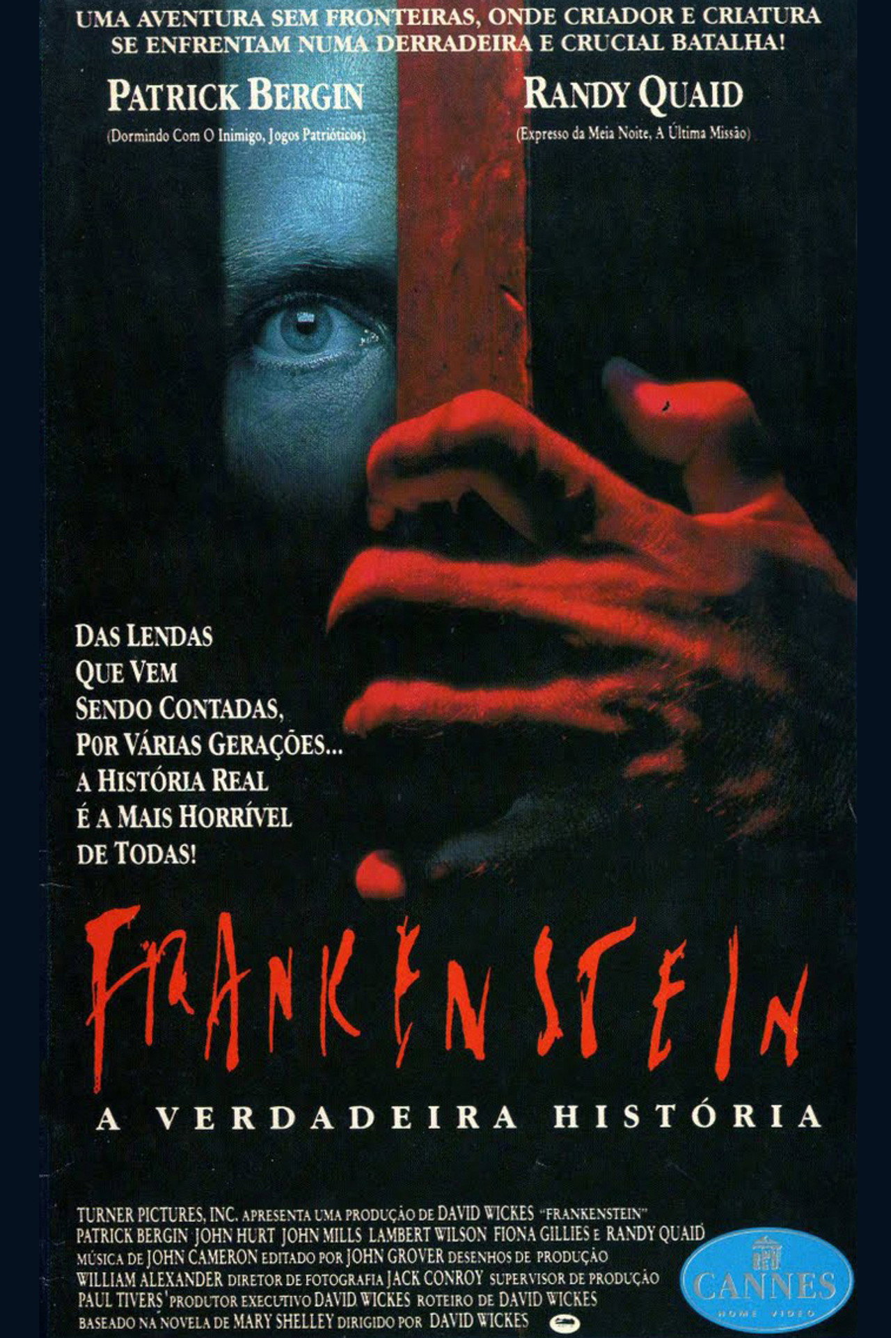 Pôster de Frankenstein A Verdadeira História