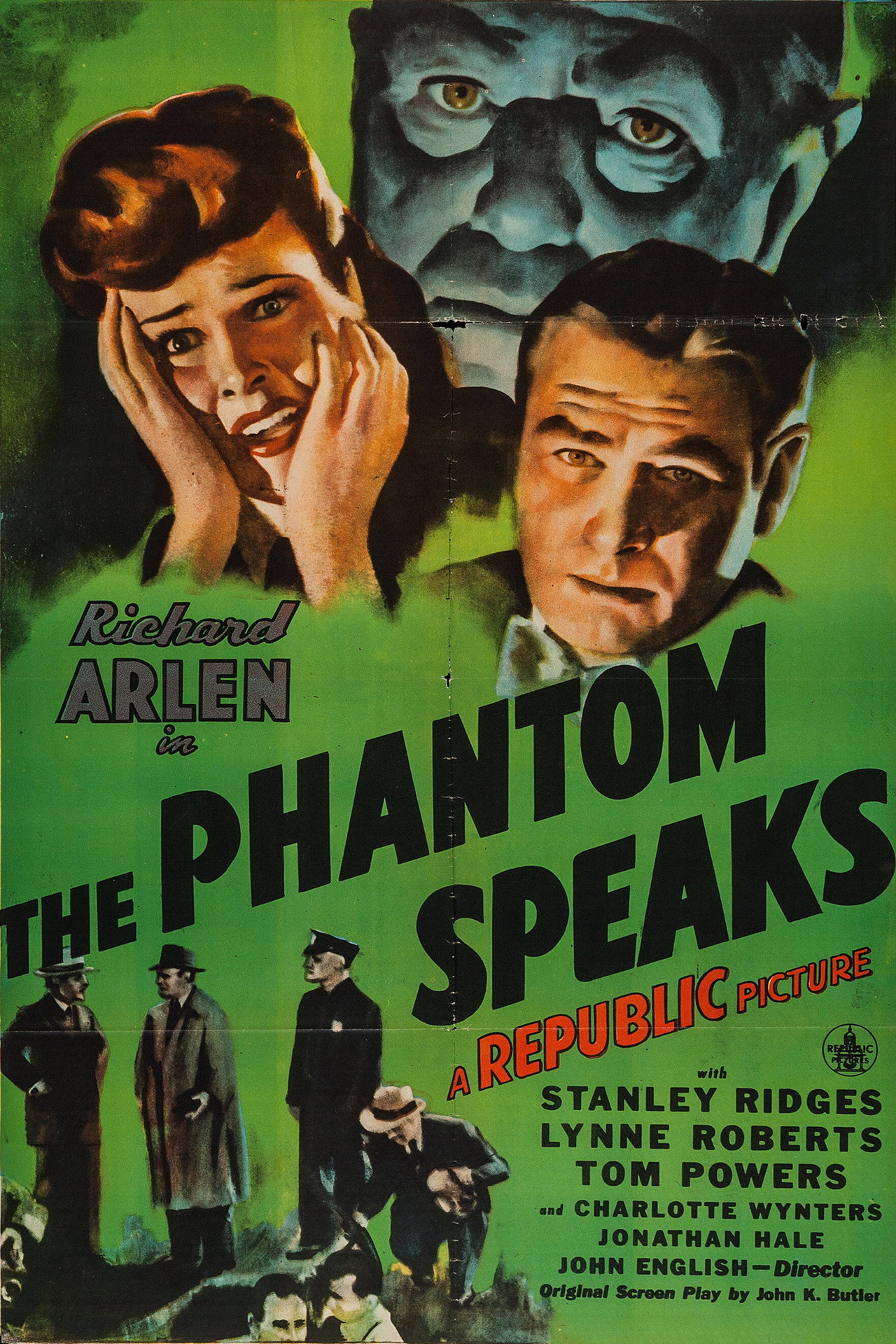 Pôster de The Phantom Speaks