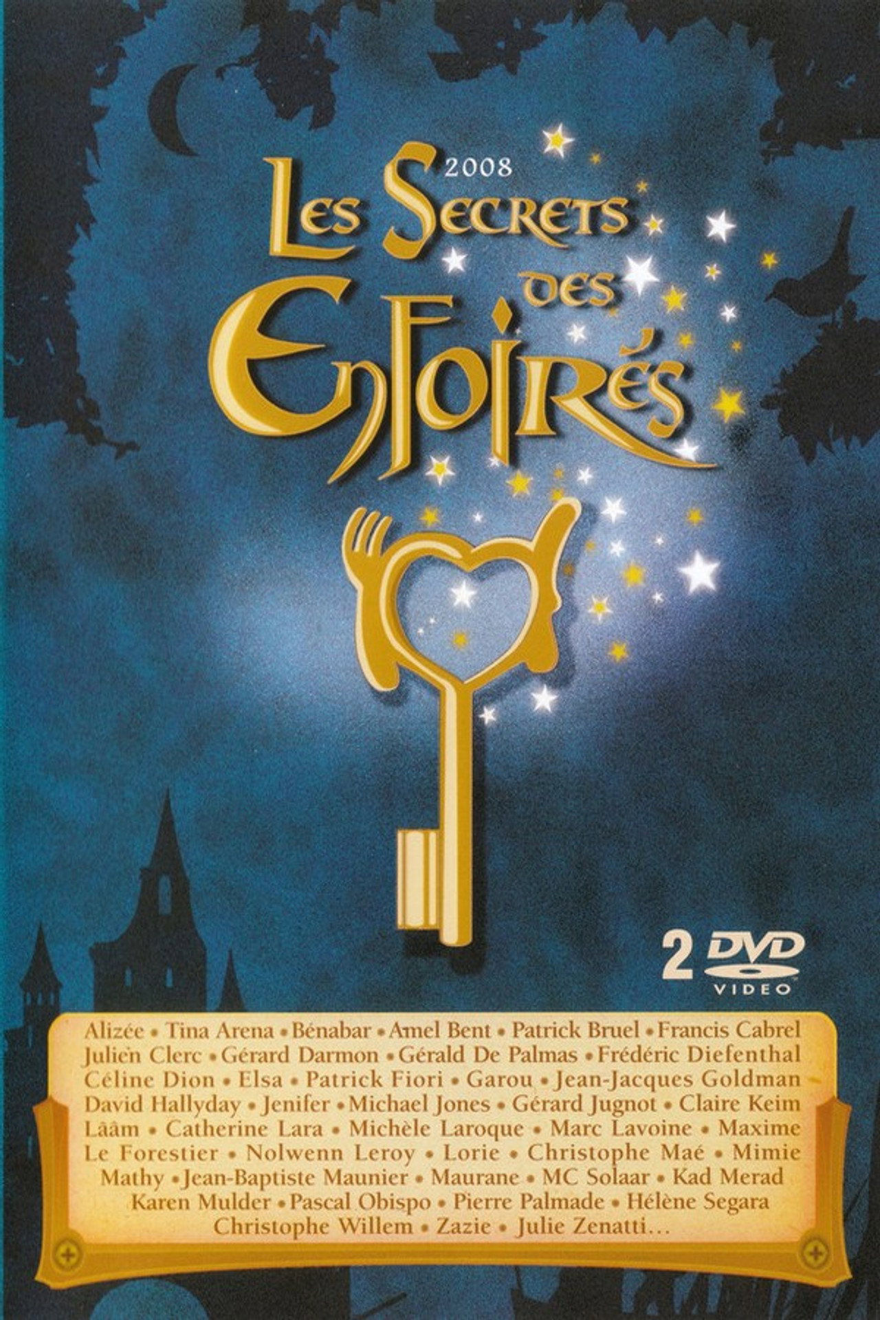 Pôster de Les Enfoirés 2008 - Les secrets des Enfoirés