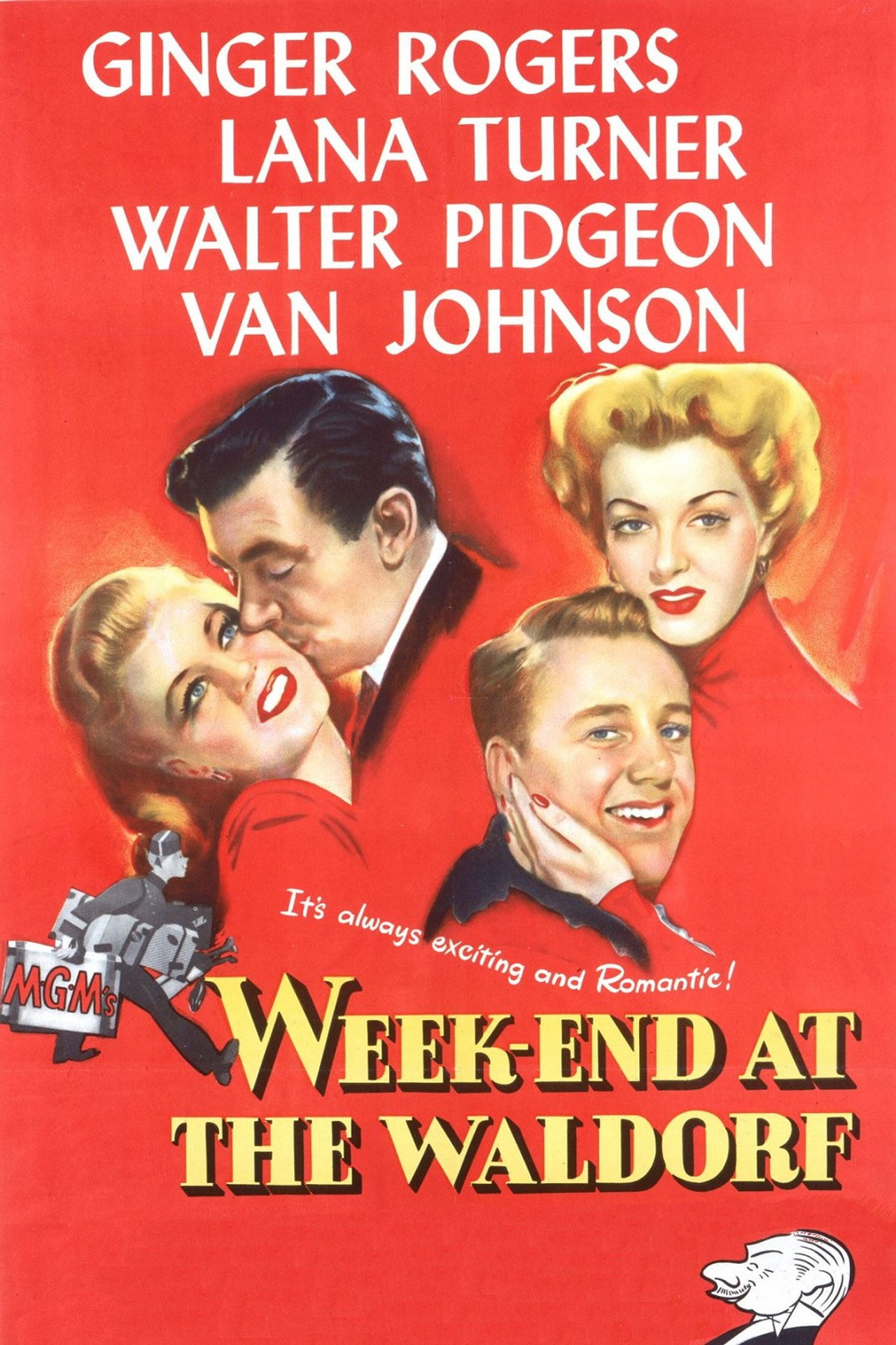 Pôster de Week-End at the Waldorf