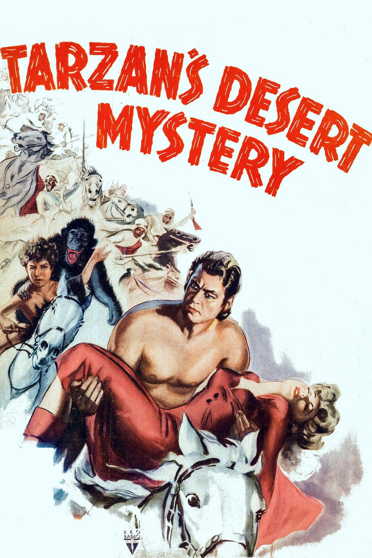 Pôster de Tarzan - O Terror do Deserto