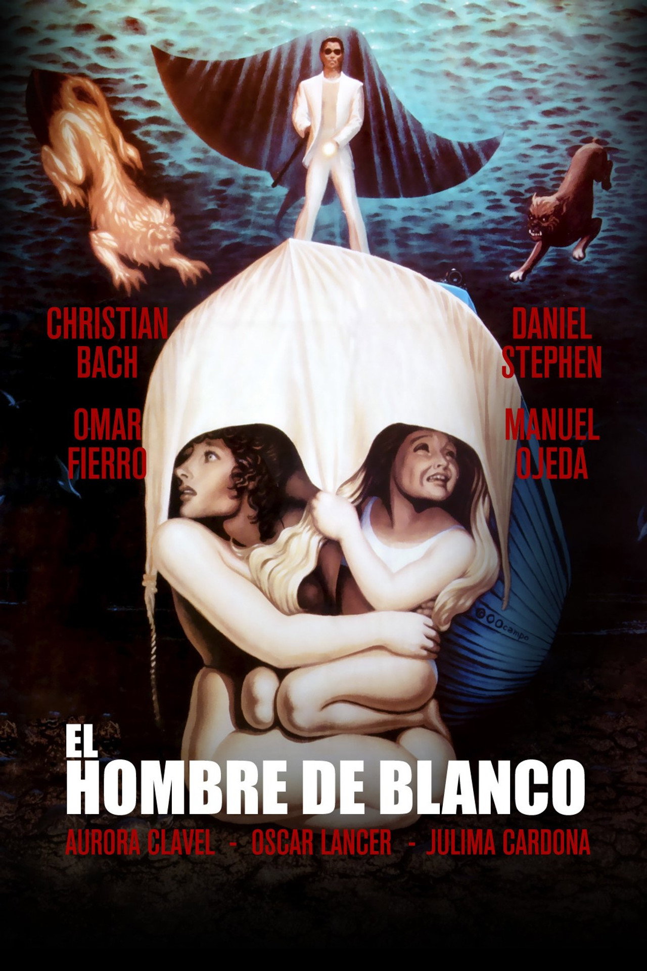 Pôster de El hombre de blanco