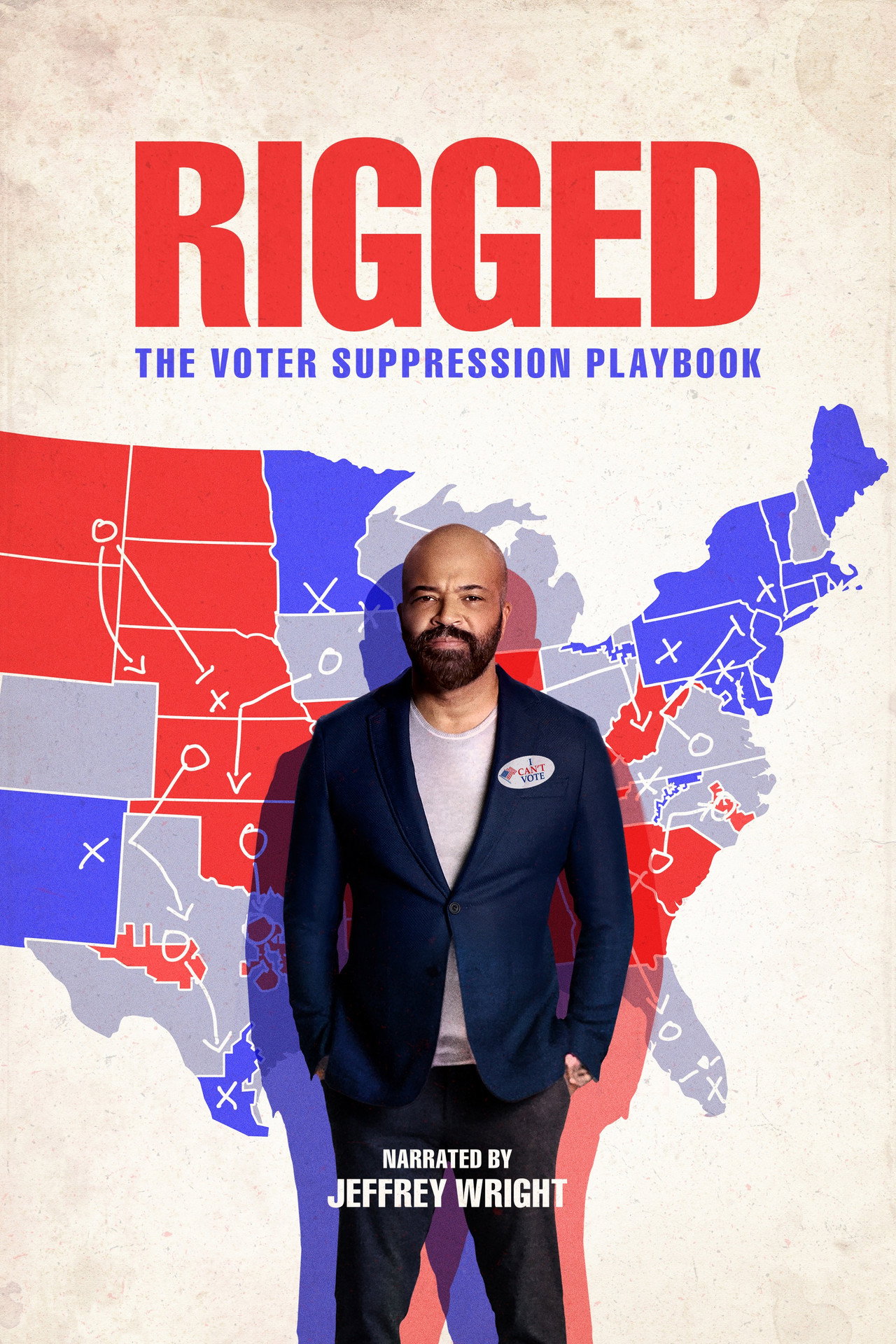 Pôster de Rigged: The Voter Suppression Playbook
