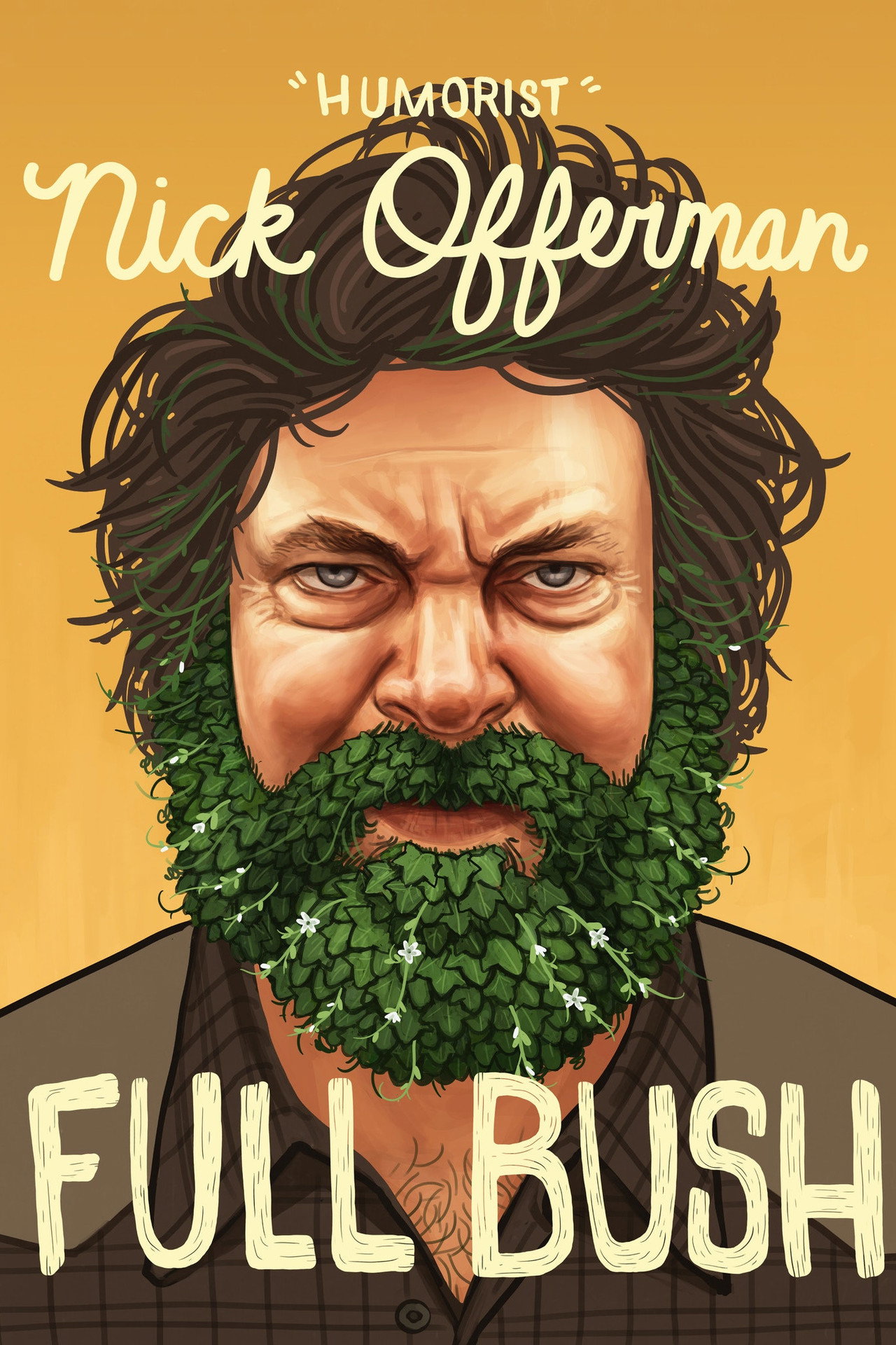 Pôster de Nick Offerman: Full Bush