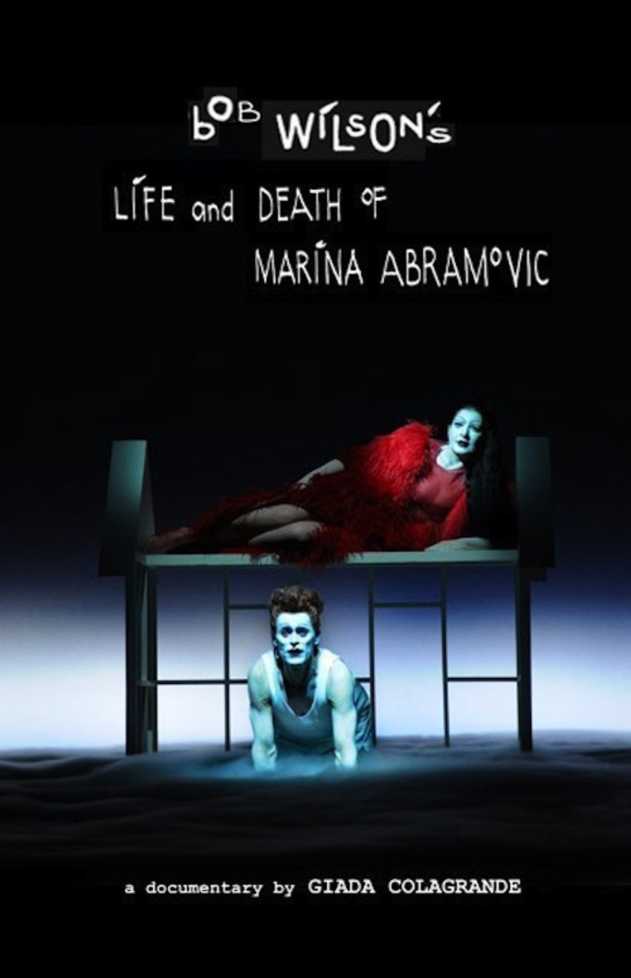 Pôster de Bob Wilson's Life & Death of Marina Abramovic