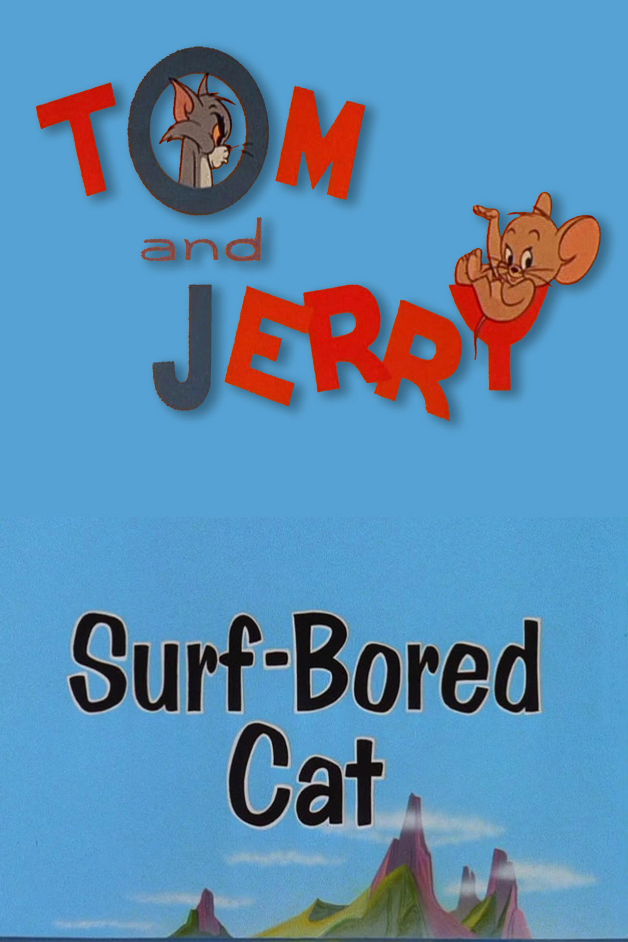 Pôster de Surf-Bored Cat