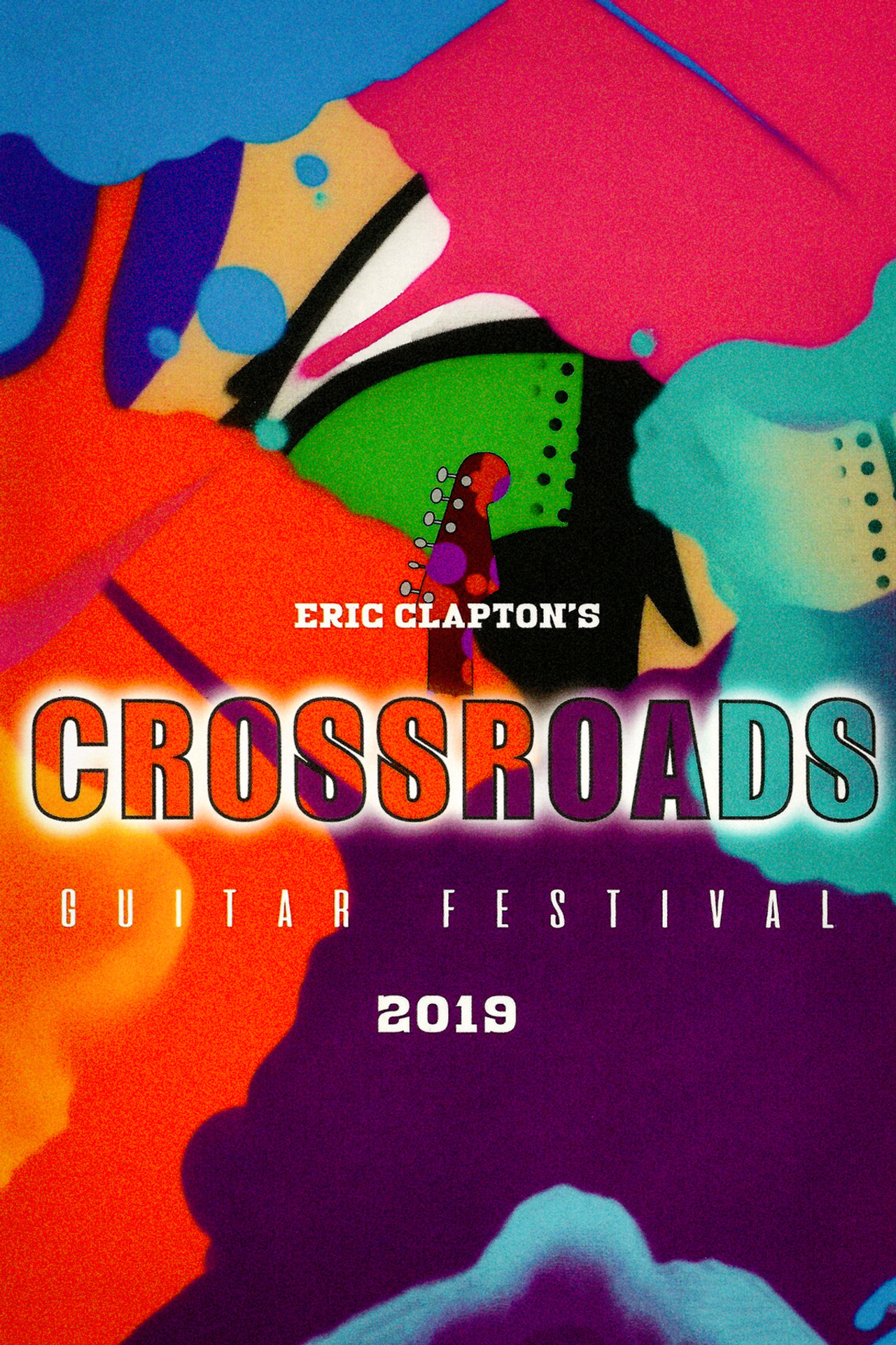 Pôster de Eric Clapton's Crossroads Guitar Festival 2019