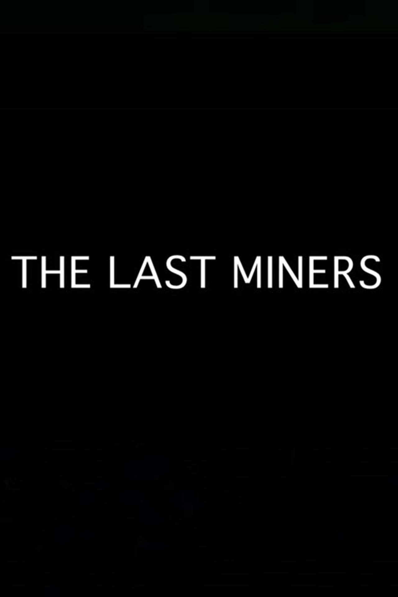 Pôster de The Last Miners