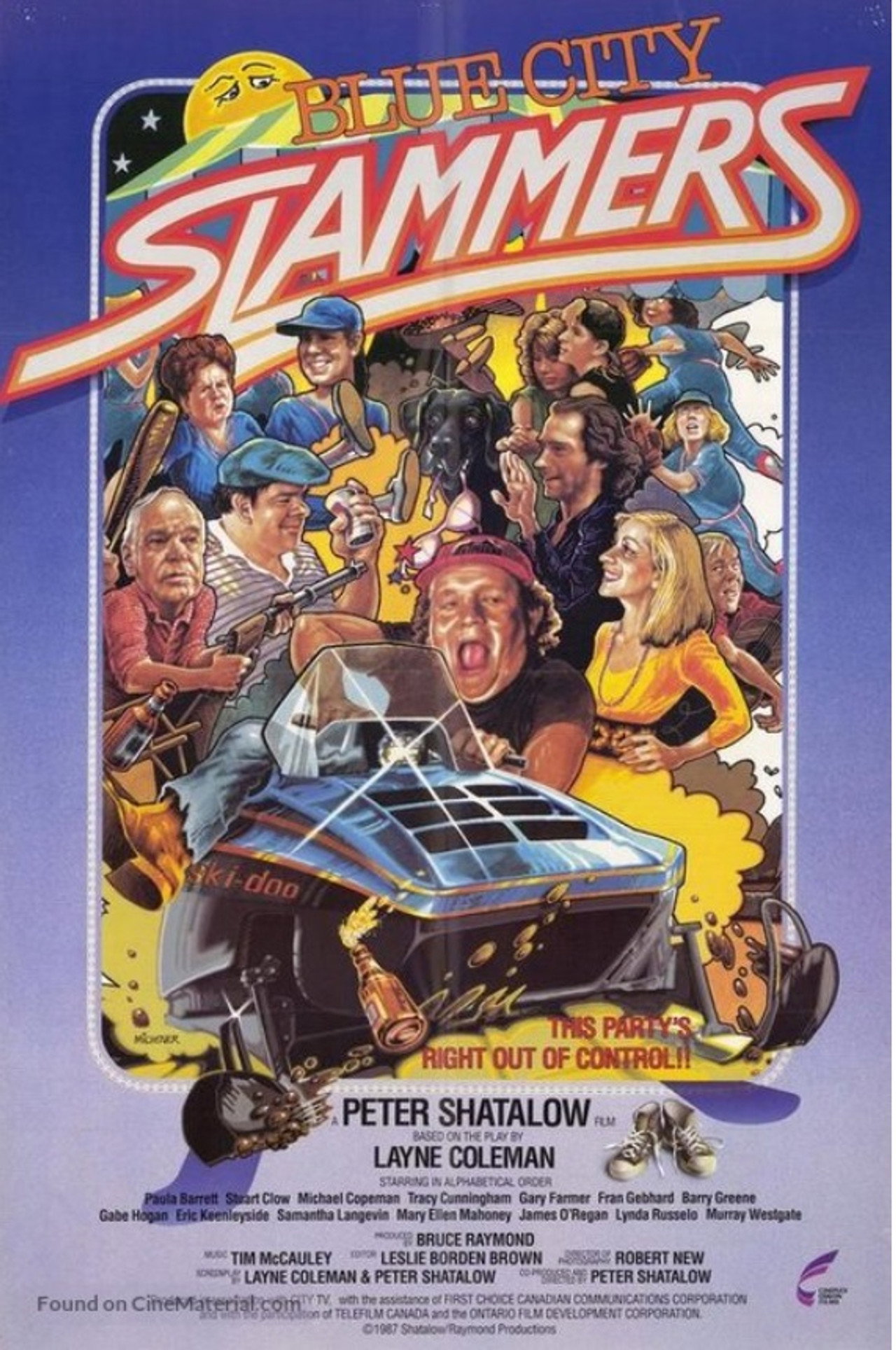 Pôster de Blue City Slammers