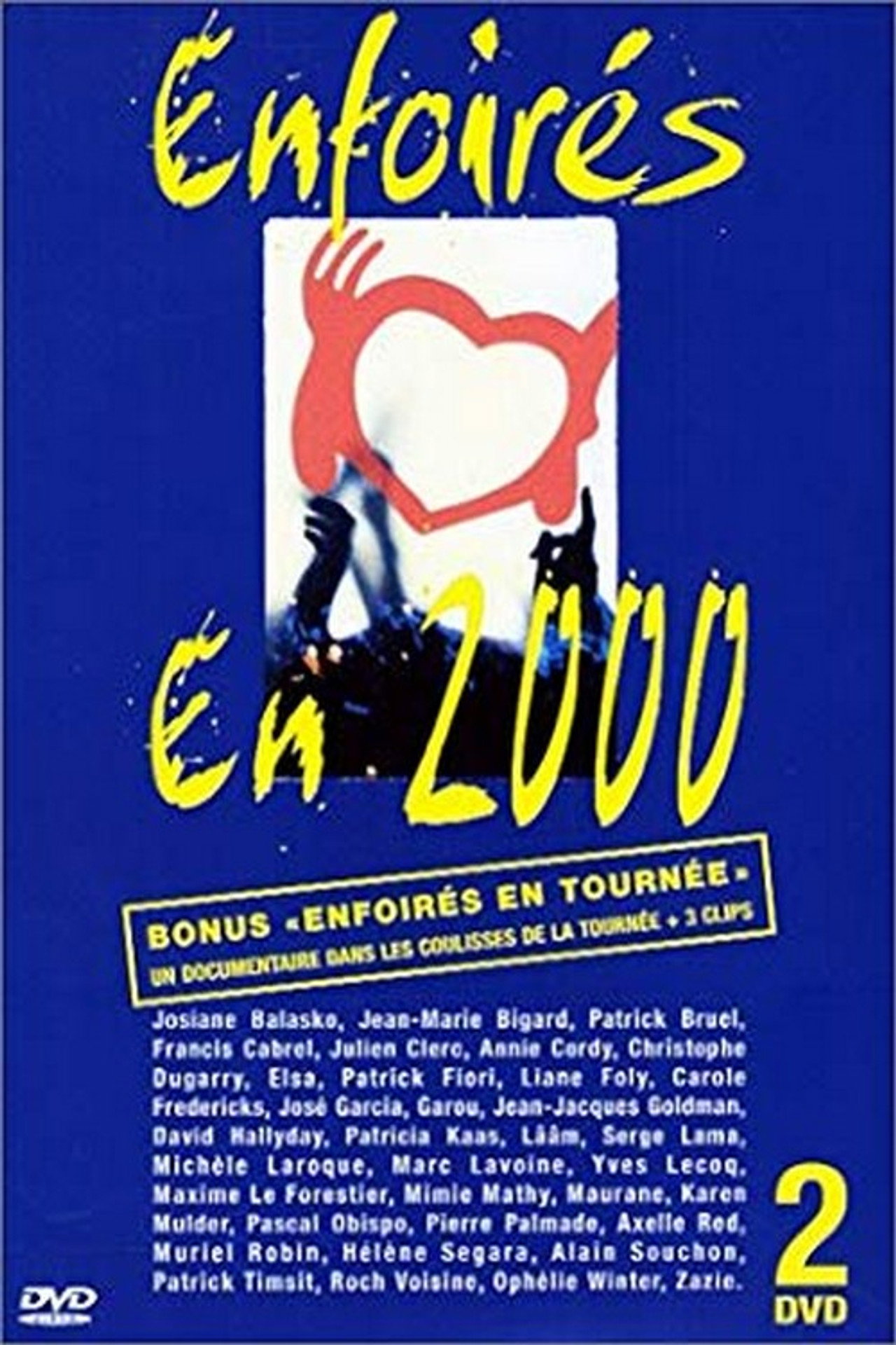 Pôster de Les Enfoirés 2000 - Enfoirés en 2000