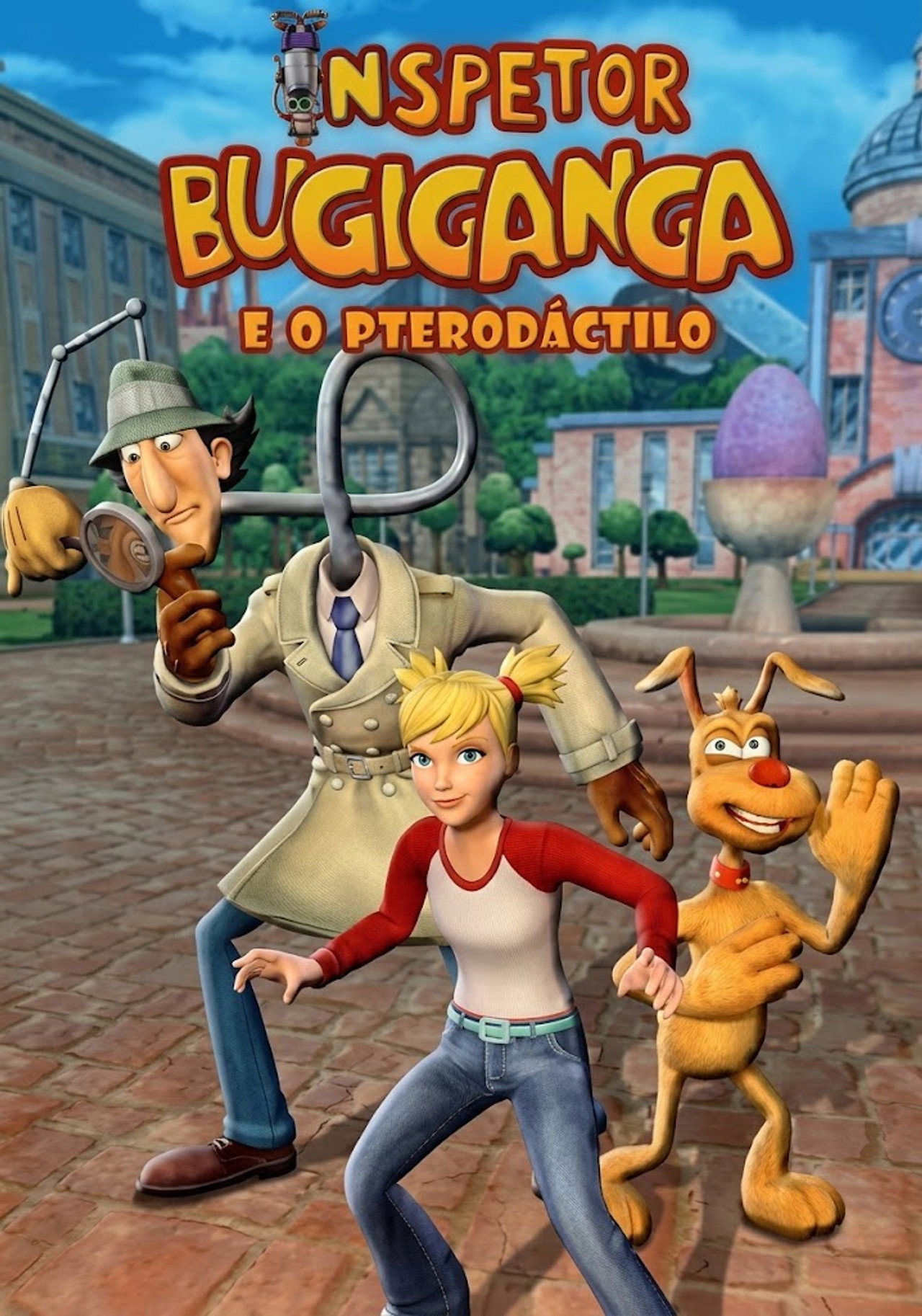 Pôster de Inspetor Bugiganga e o Pterodáctilo