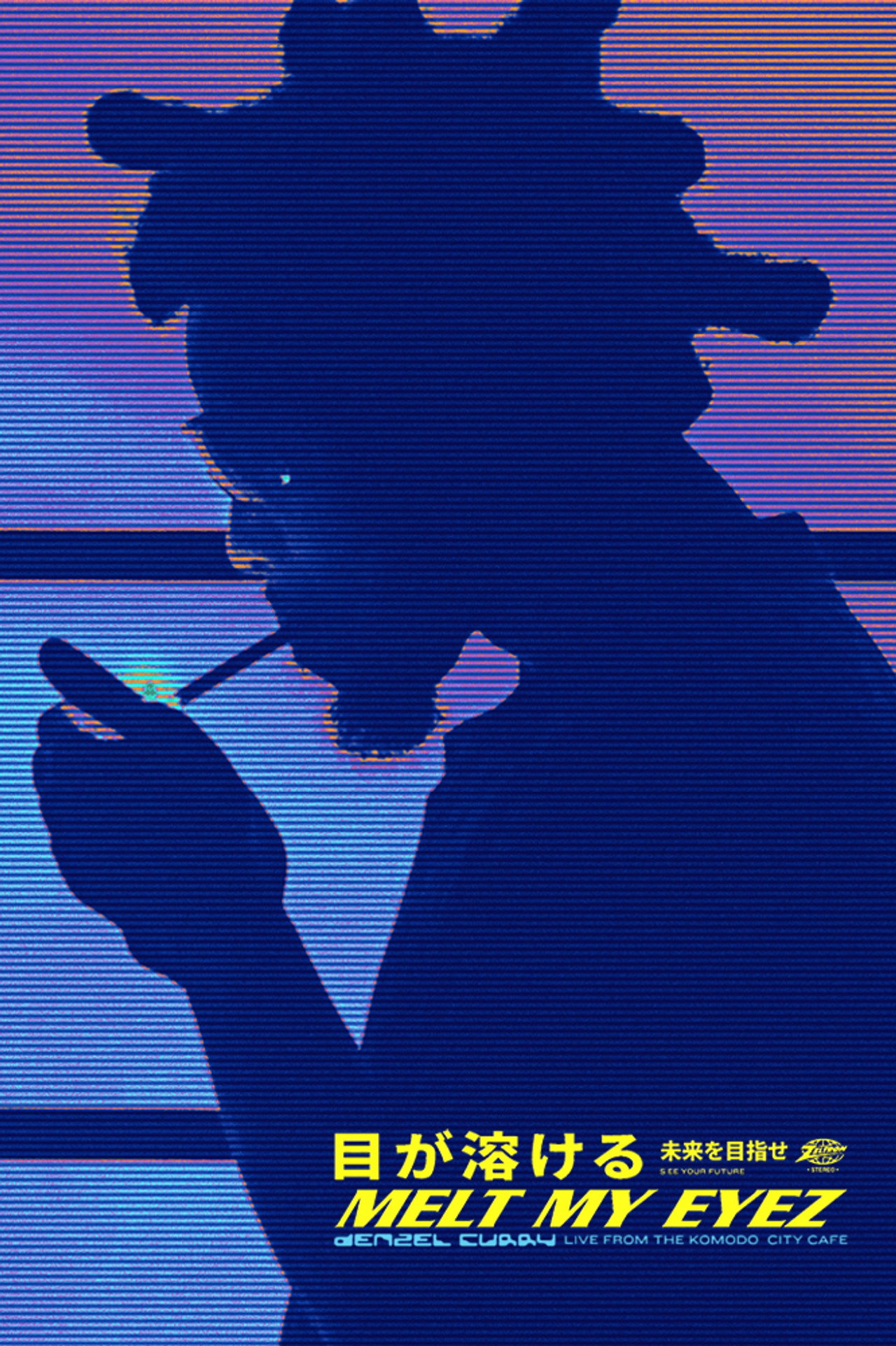 Pôster de Denzel Curry's Melt My Eyez: Live From Komodo City Café