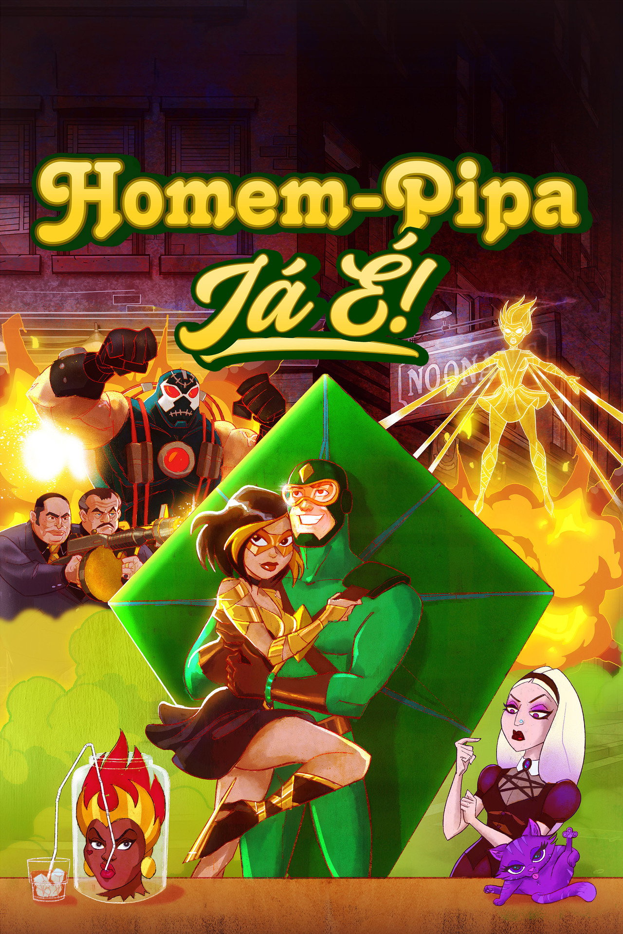 Pôster de Homem-Pipa: Já É!