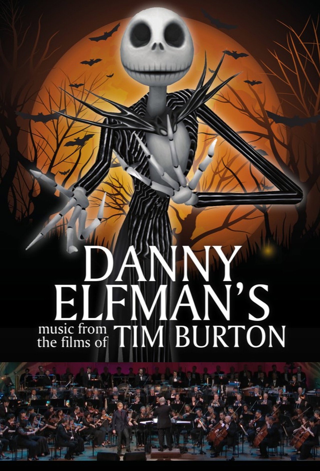 Pôster de Live From Lincoln Center: Danny Elfman's Music from the Films of Tim Burton