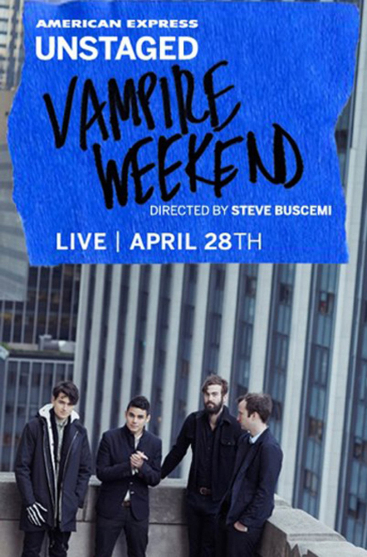 Pôster de AMEX Unstaged Presents: Vampire Weekend