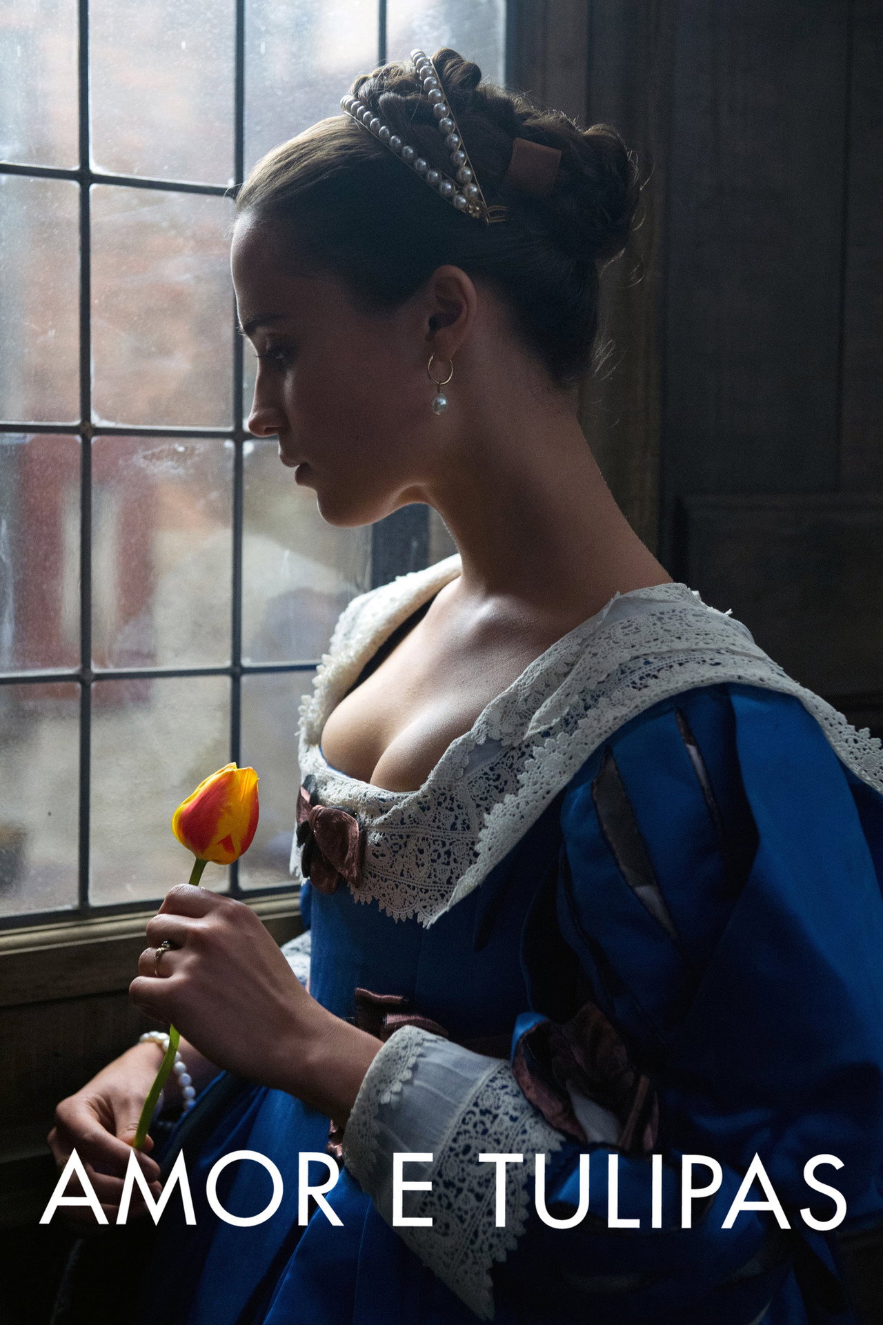 Pôster de Amor e Tulipas