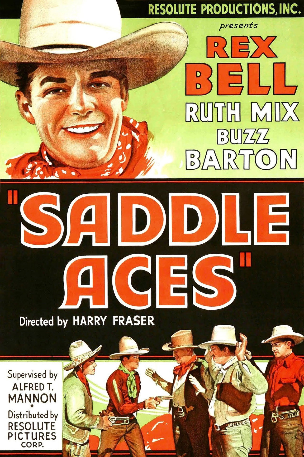 Pôster de Saddle Aces