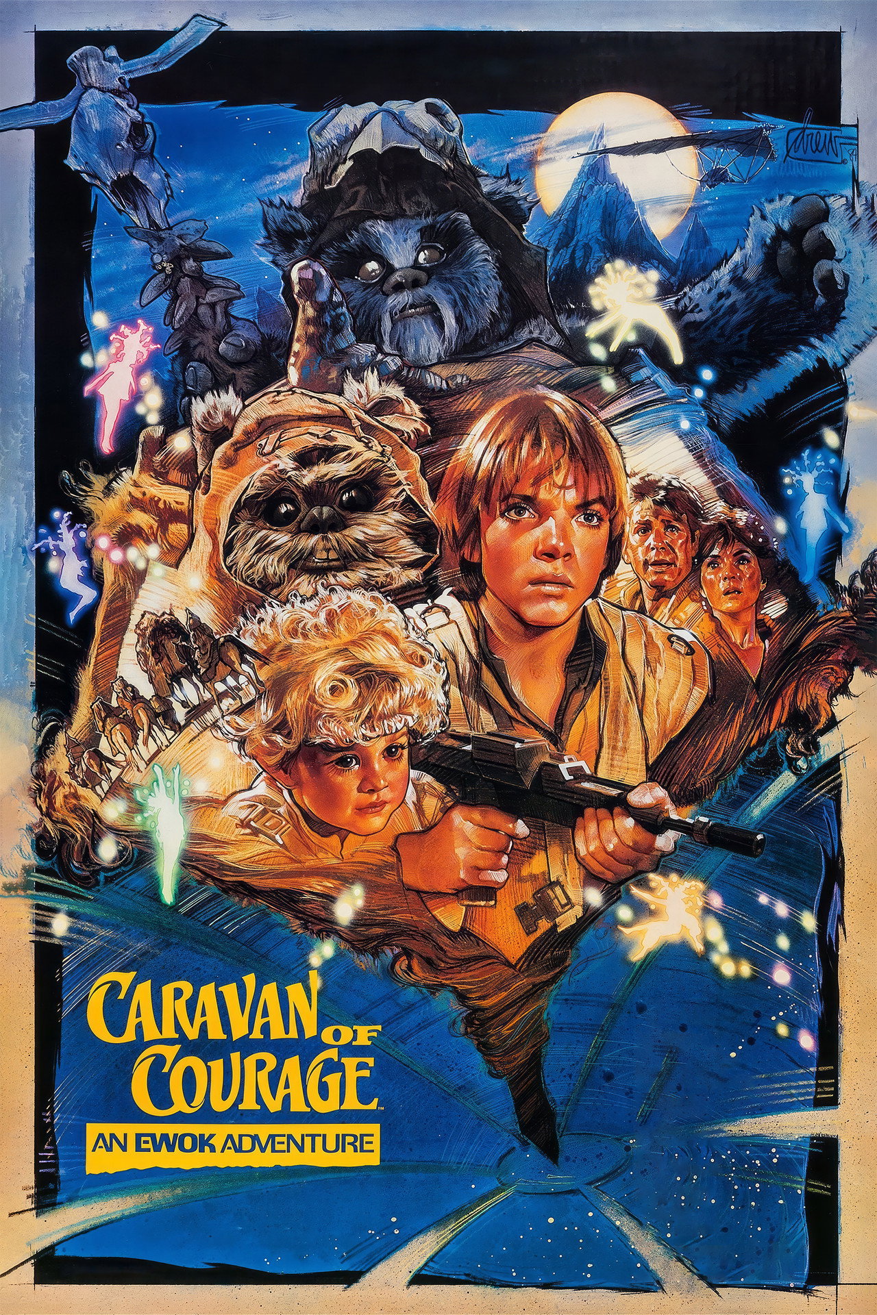 Pôster de The Ewok Adventure
