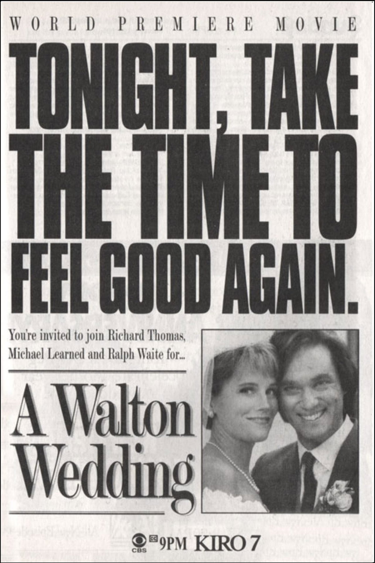 Pôster de A Walton Wedding