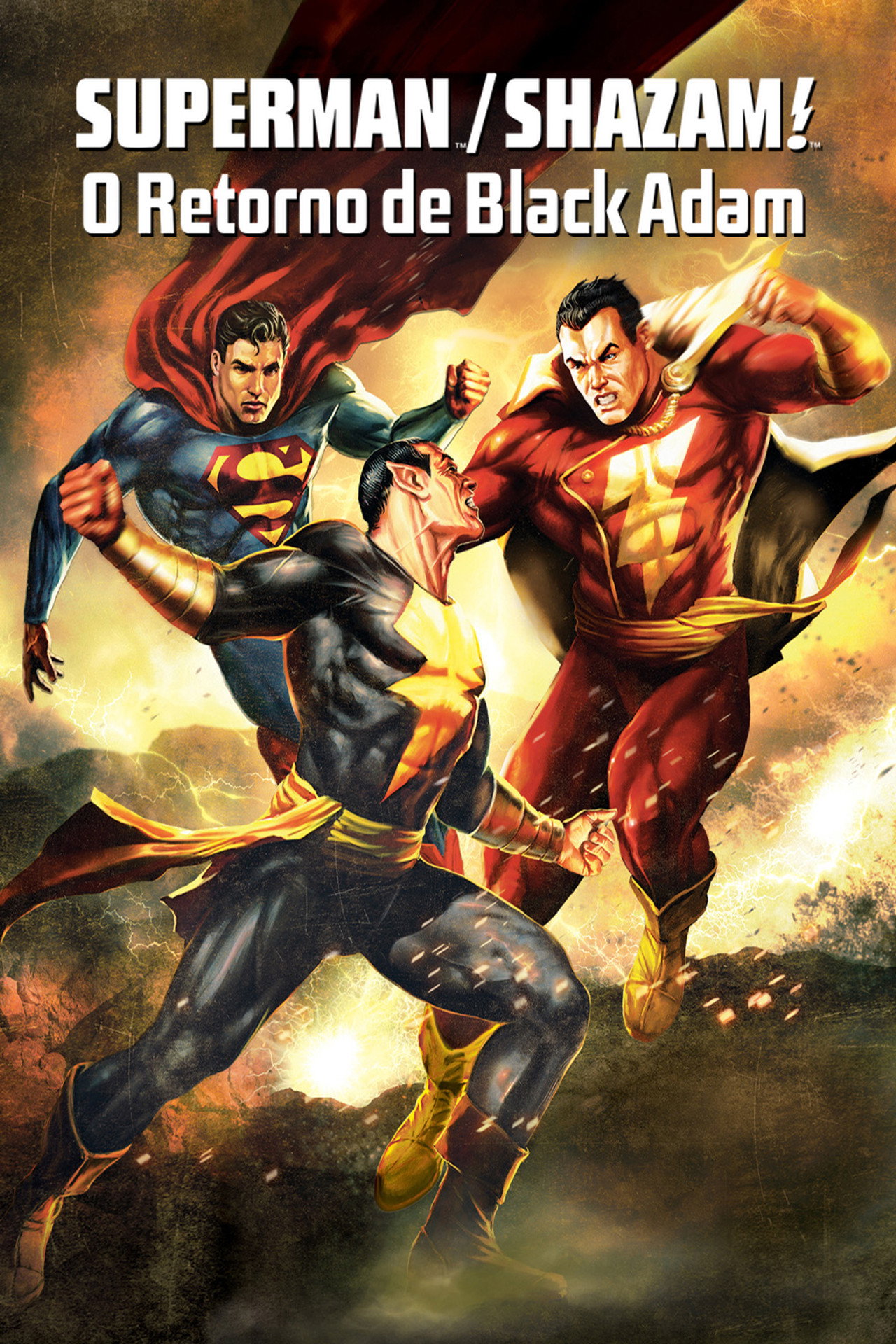 Pôster de DC Showcase: Superman & Shazam! - O Retorno do Adão Negro