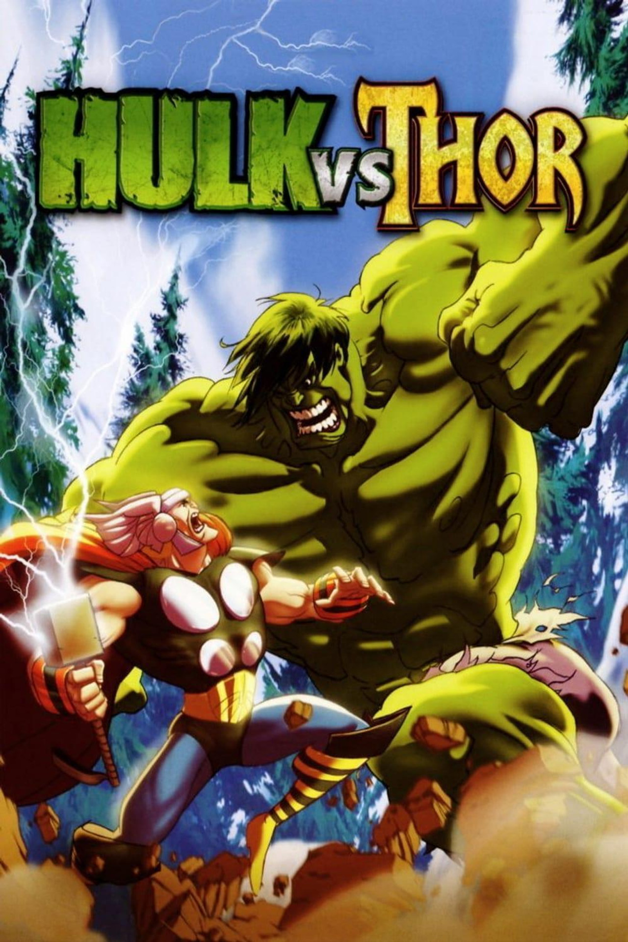 Pôster de Hulk vs. Thor