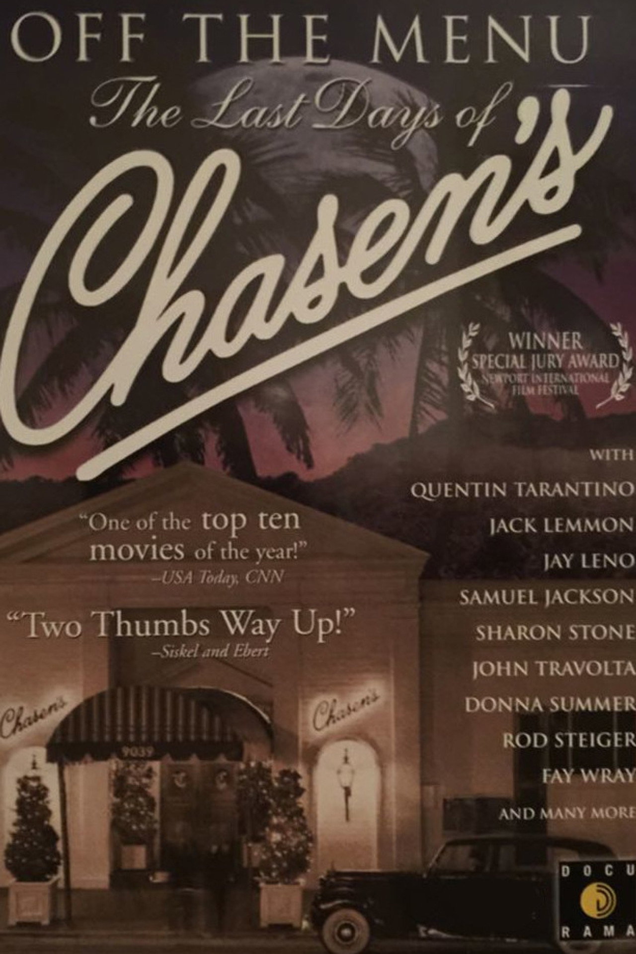 Pôster de Off the Menu: The Last Days of Chasen's
