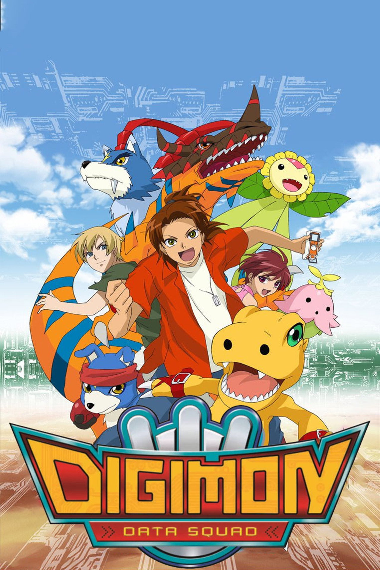 Pôster de Digimon Data Squad