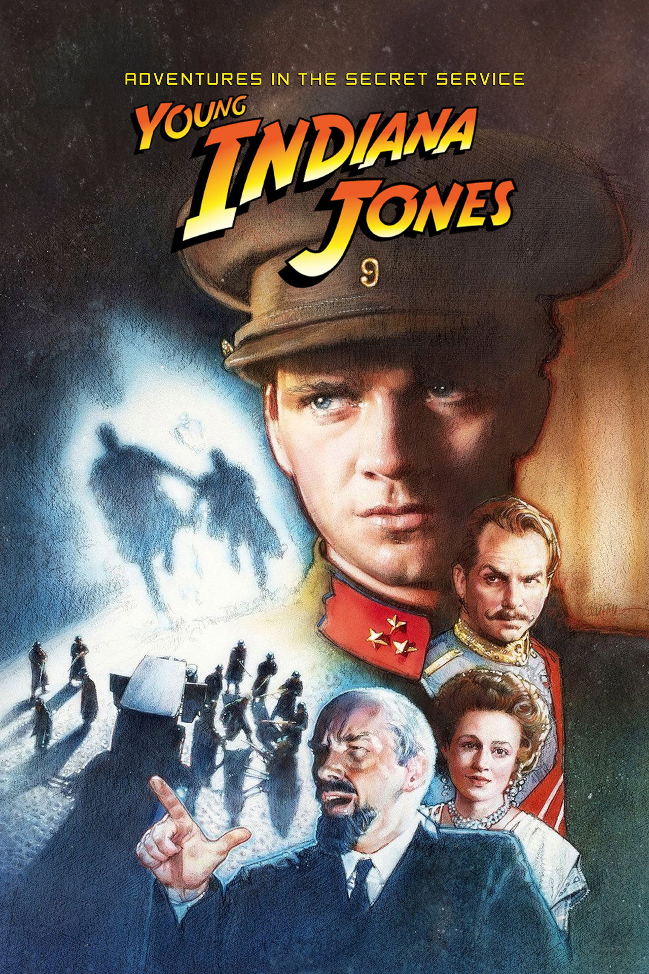 Pôster de The Adventures of Young Indiana Jones: Adventures in the Secret Service