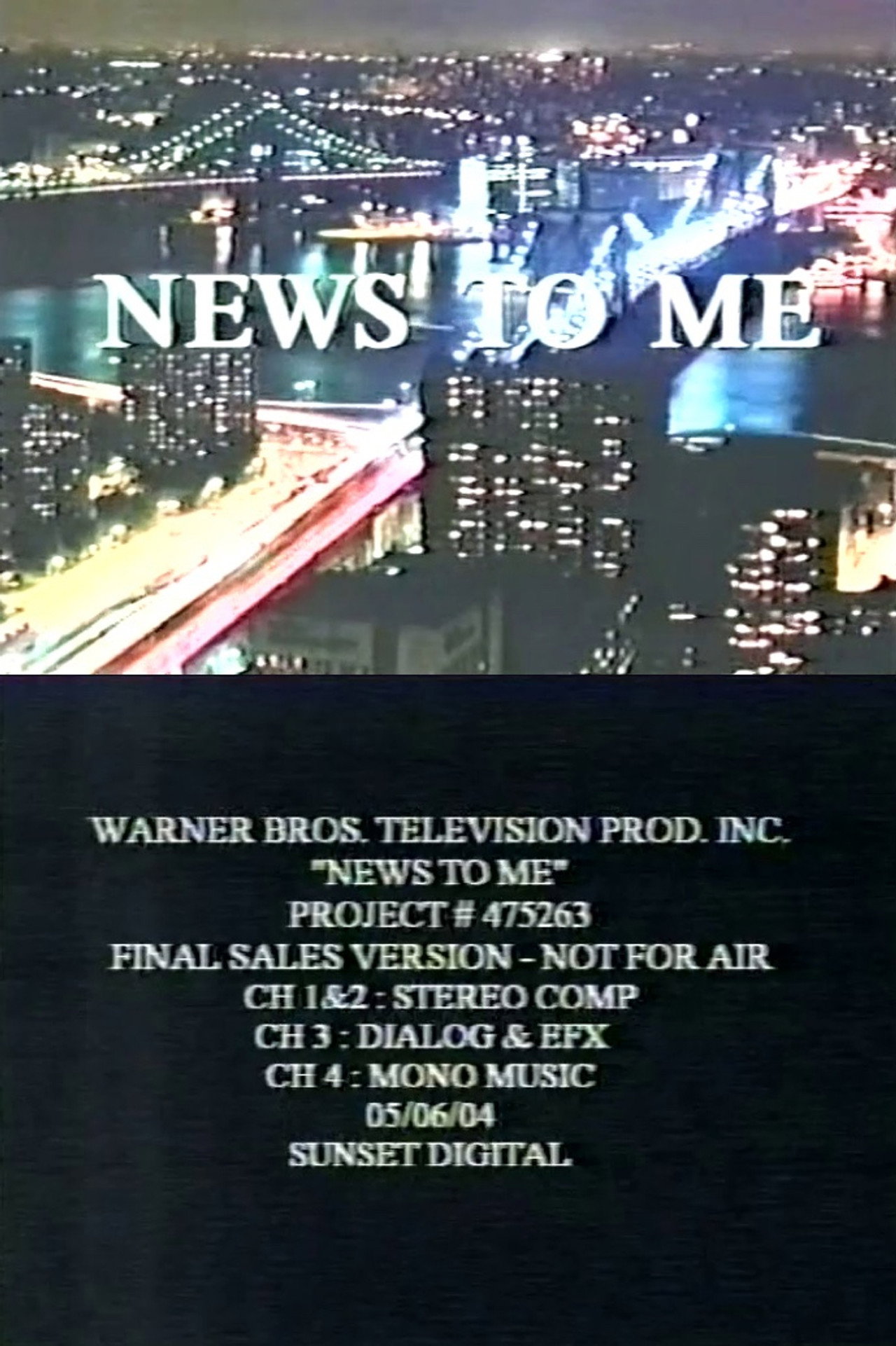 Pôster de News to Me